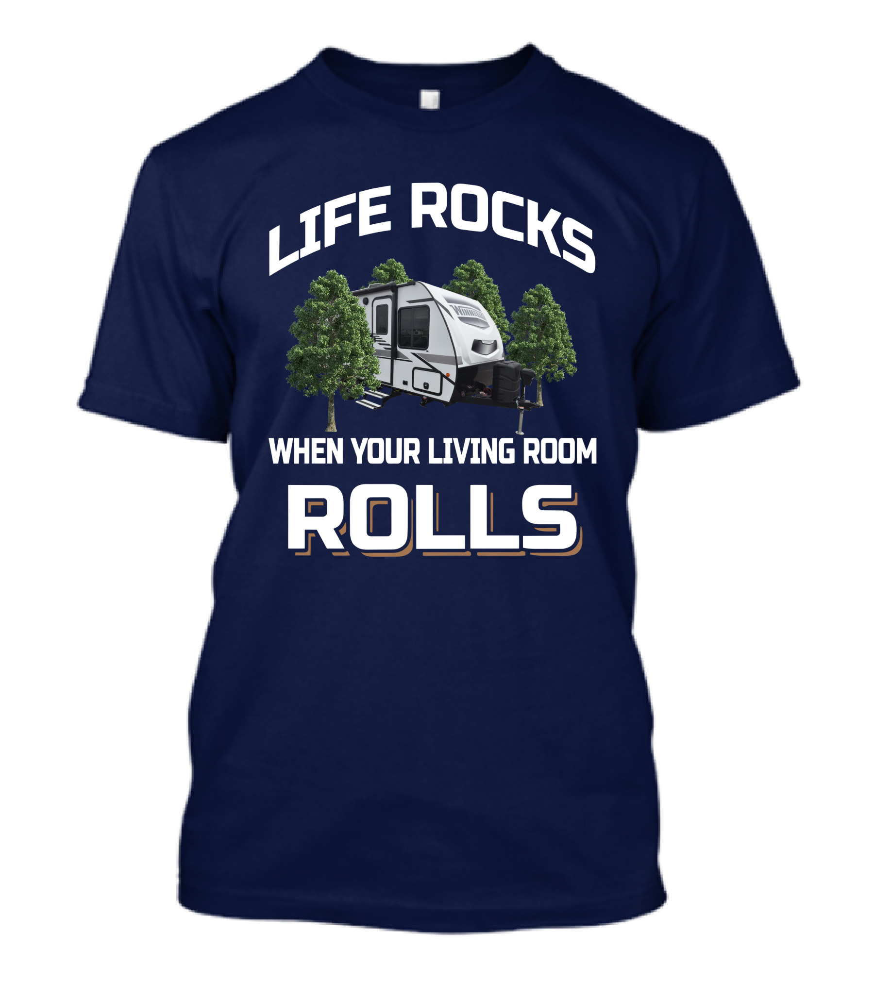 Life Rocks When Your Living Room Rolls Micro Minnie 1700BH T-Shirt