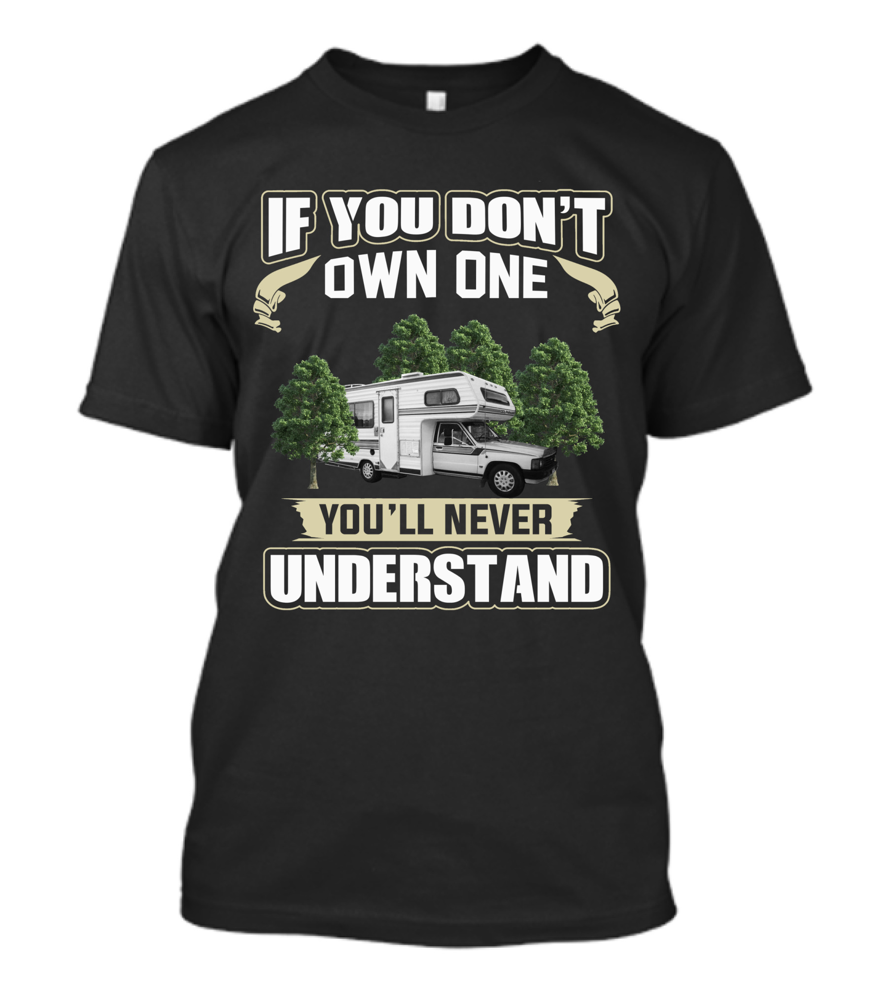 If You Don't Own One You'll Never Understand 1986 Toyota Dolphin Motorhome T-Shirt