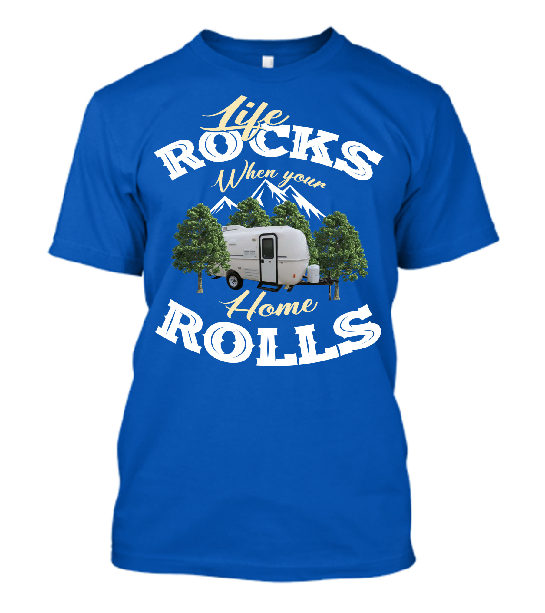 Life Rocks When Your Home Rolls Casita RV T-Shirt