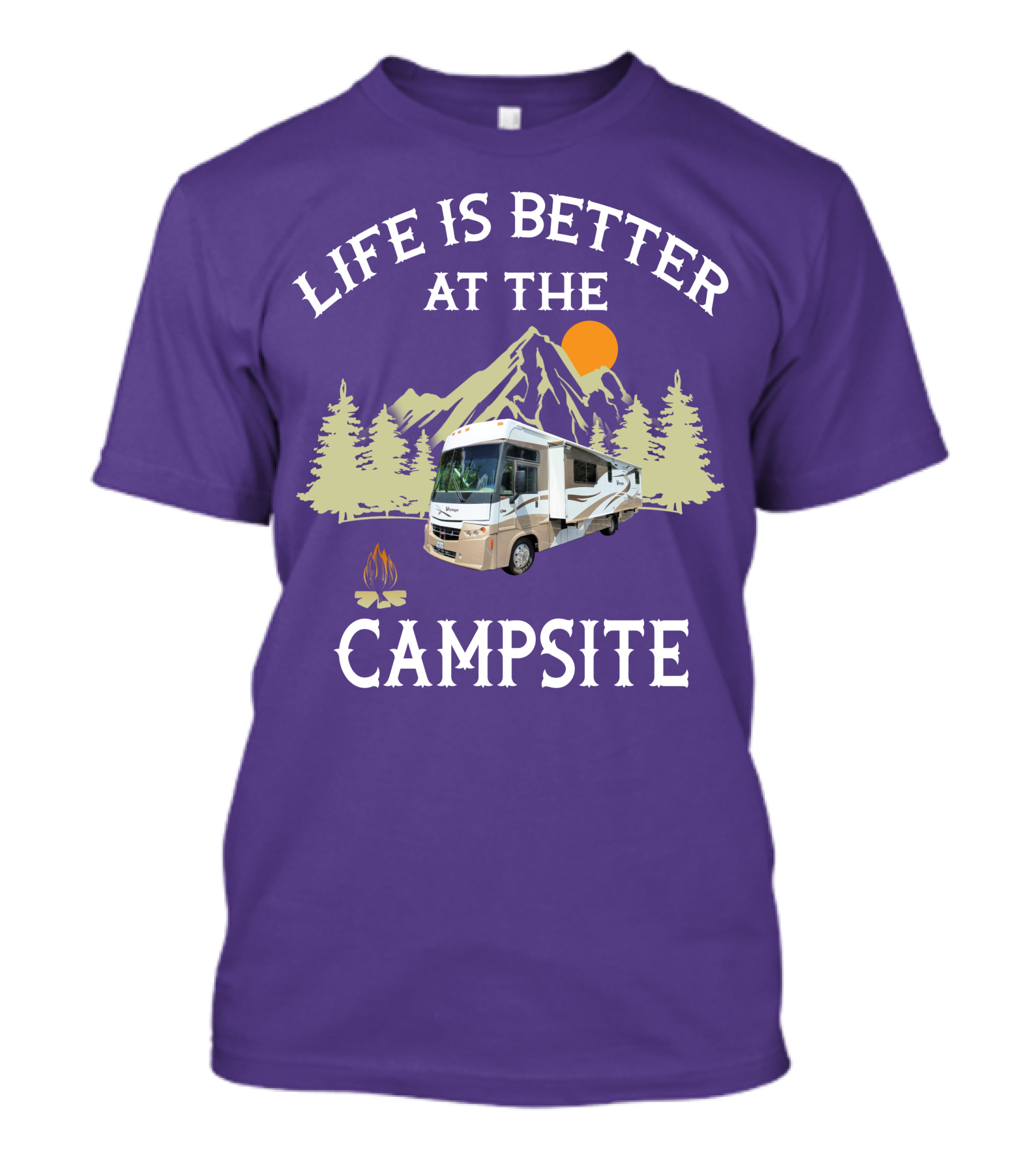 Life Is Better At The Campsite Winnebago RV Owners Group T-Shirt