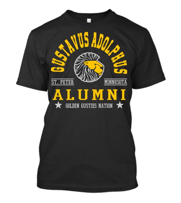 Gustavus Adolphus College Alumni St. Peter Minnesota Golden Gusties Nation T-Shirt