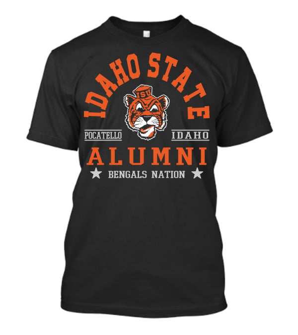 Idaho State Alumni Bengals Nation Pocatello Idaho T-Shirt