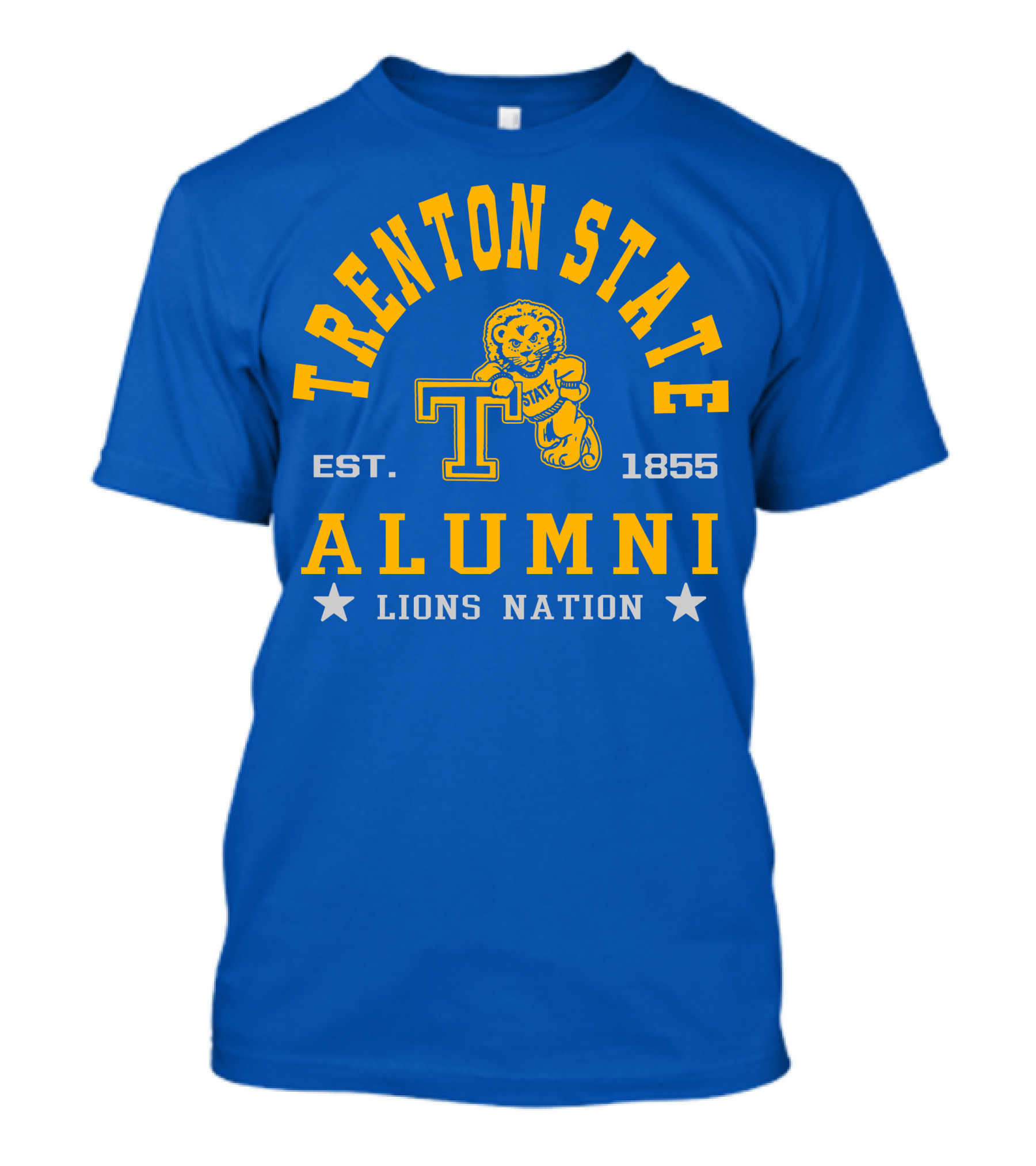 Trenton State College Alumni Lions Nation Est. 1855 T-Shirt