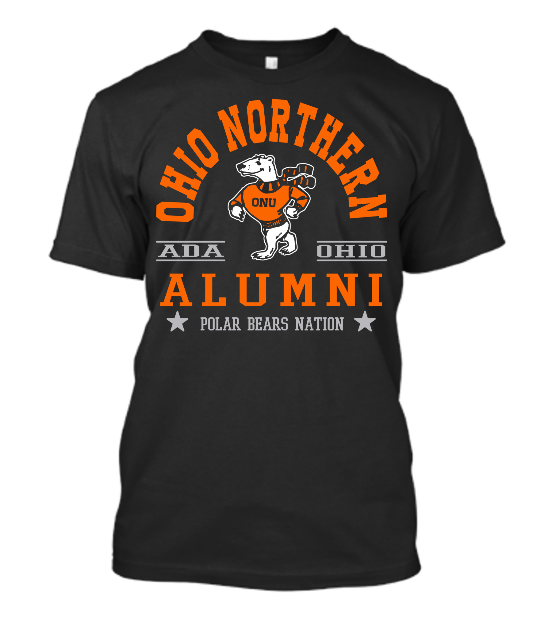 Ohio Northern Alumni Polar Bears Nation Ada Ohio ONU T-Shirt