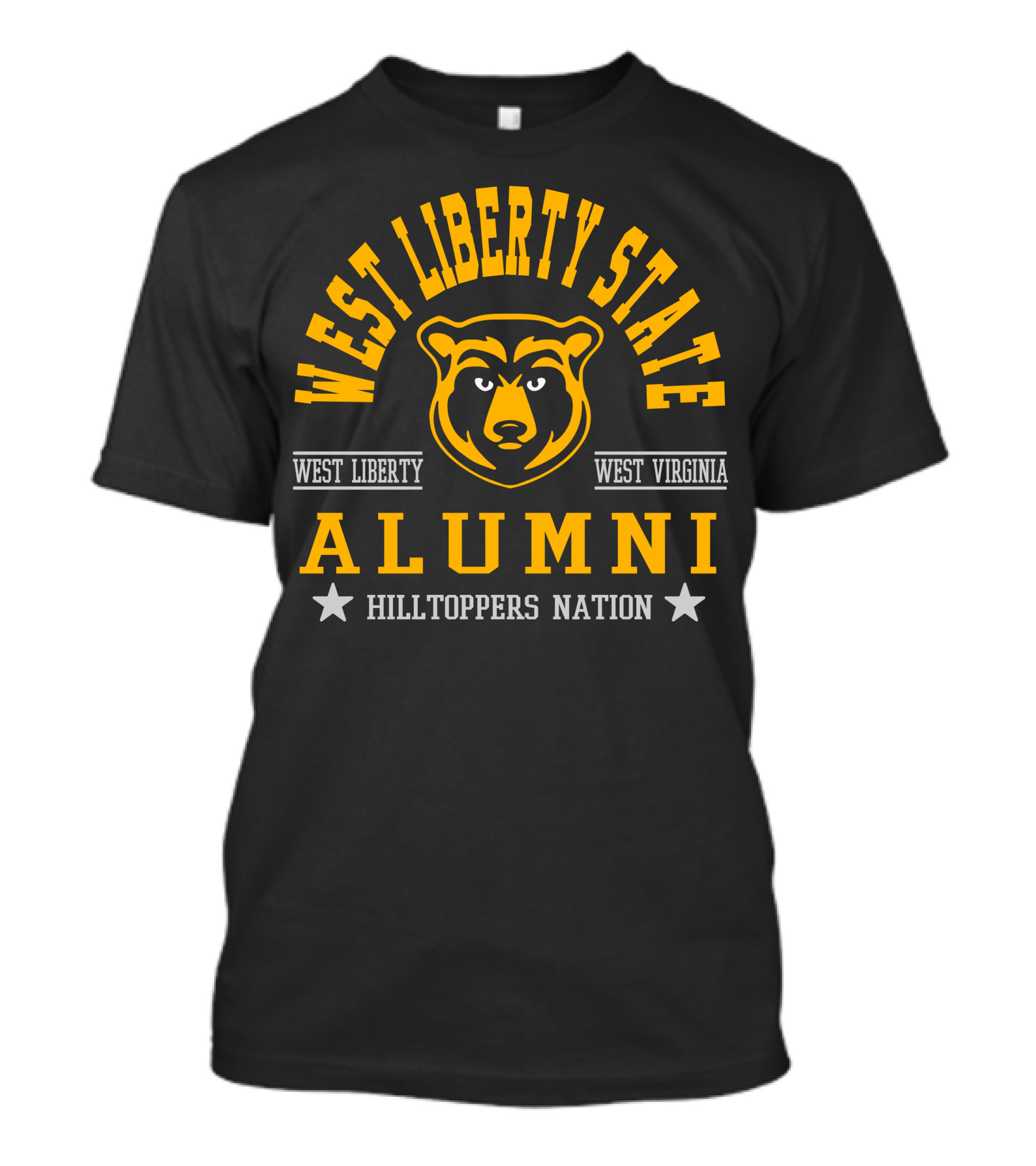 West Liberty State West Virginia Alumni Hilltoppers Nation T-Shirt