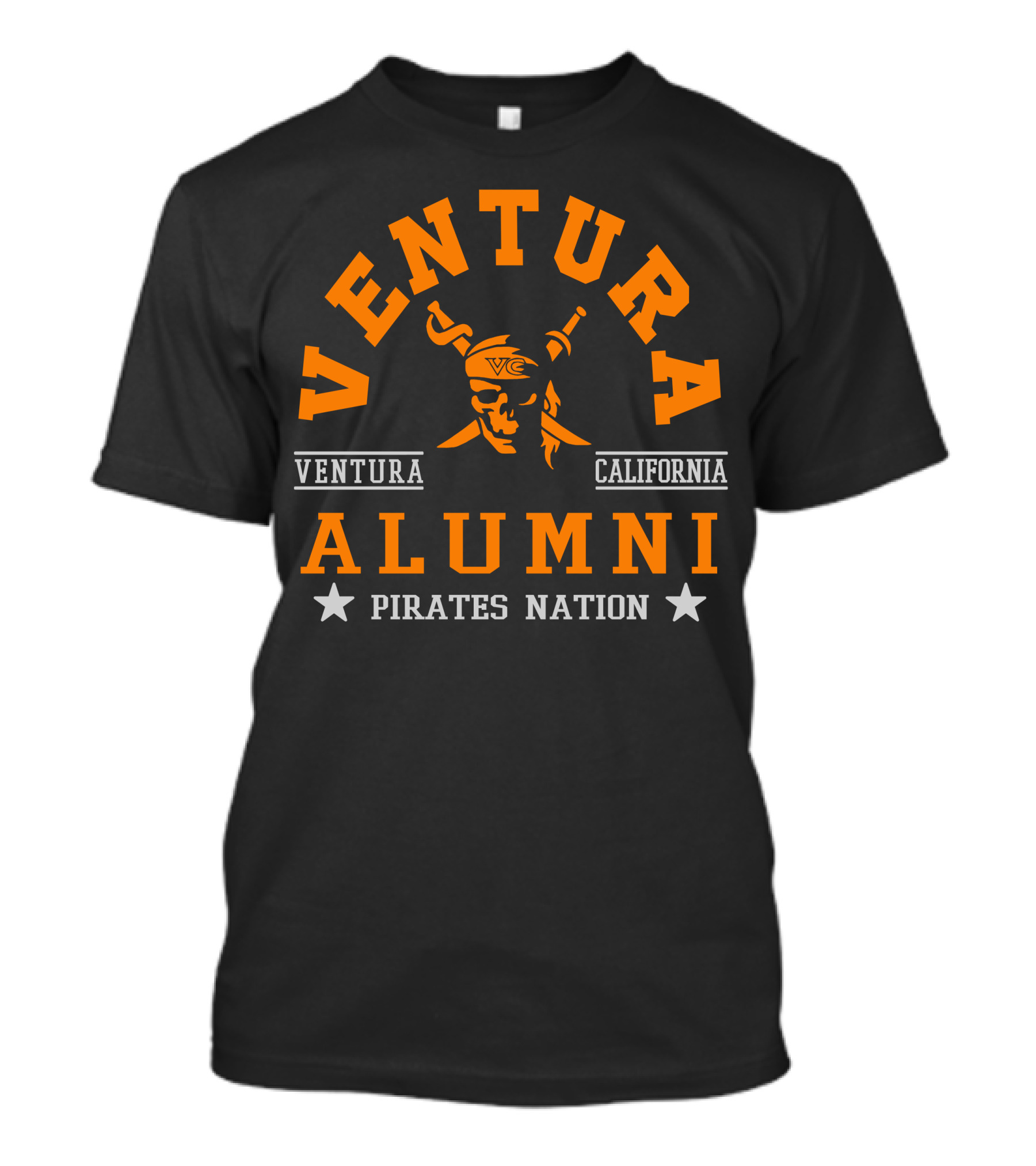 Ventura Alumni Pirates Nation California Ventura College T-Shirt