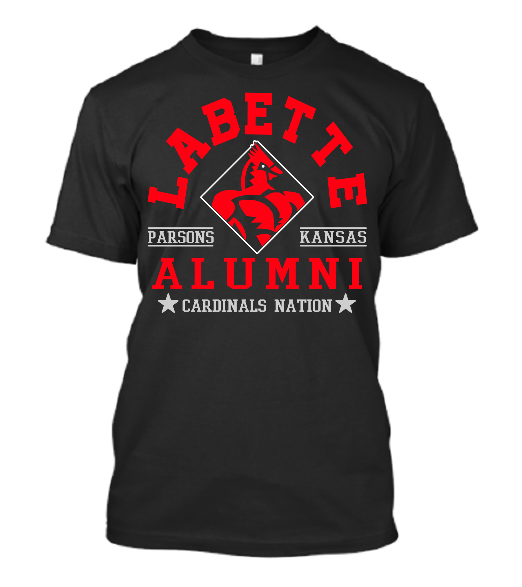 Labette Cardinals Alumni Parsons Kansas Nation T-Shirt