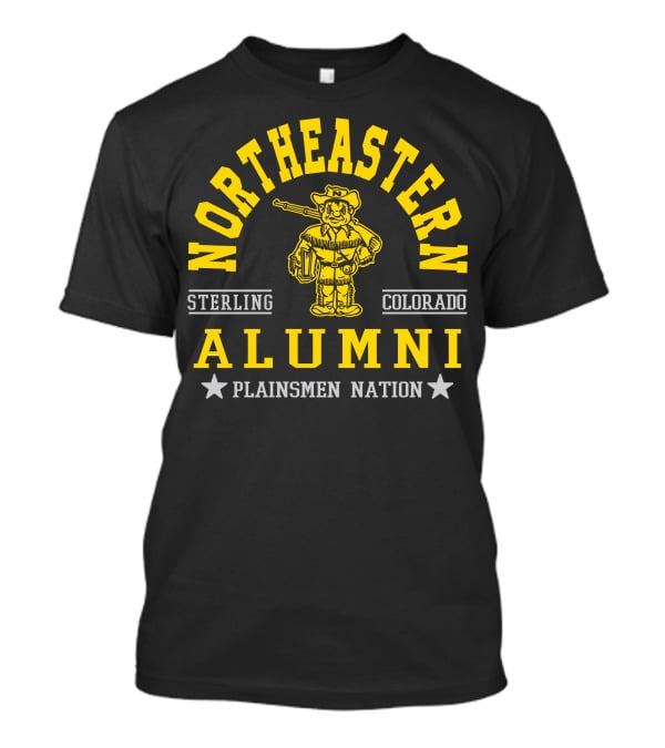 Northeastern Sterling Colorado Alumni Plainsmen Nation T-Shirt