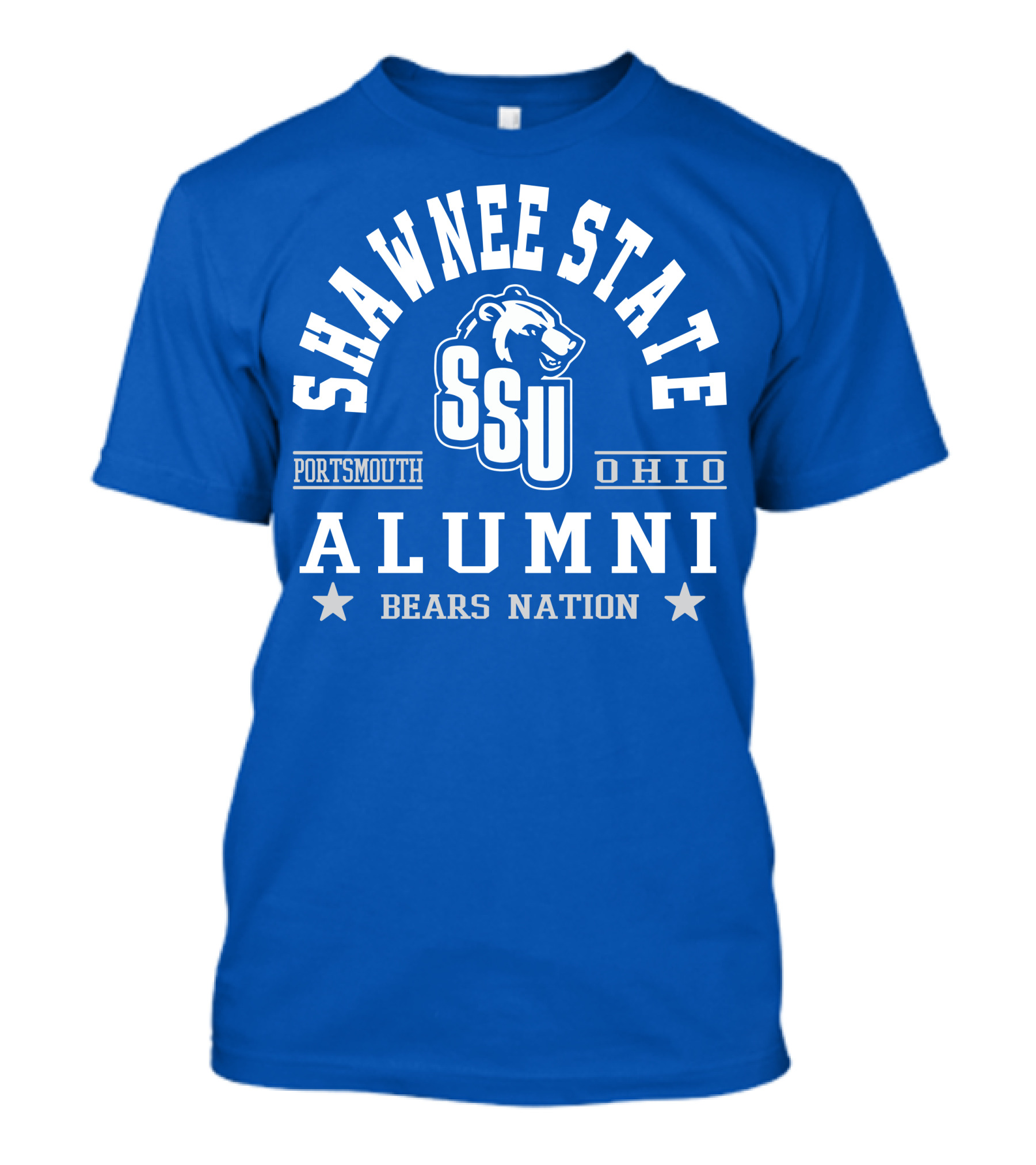 Shawnee State University SSU Portsmouth Ohio Alumni Bears Nation T-Shirt