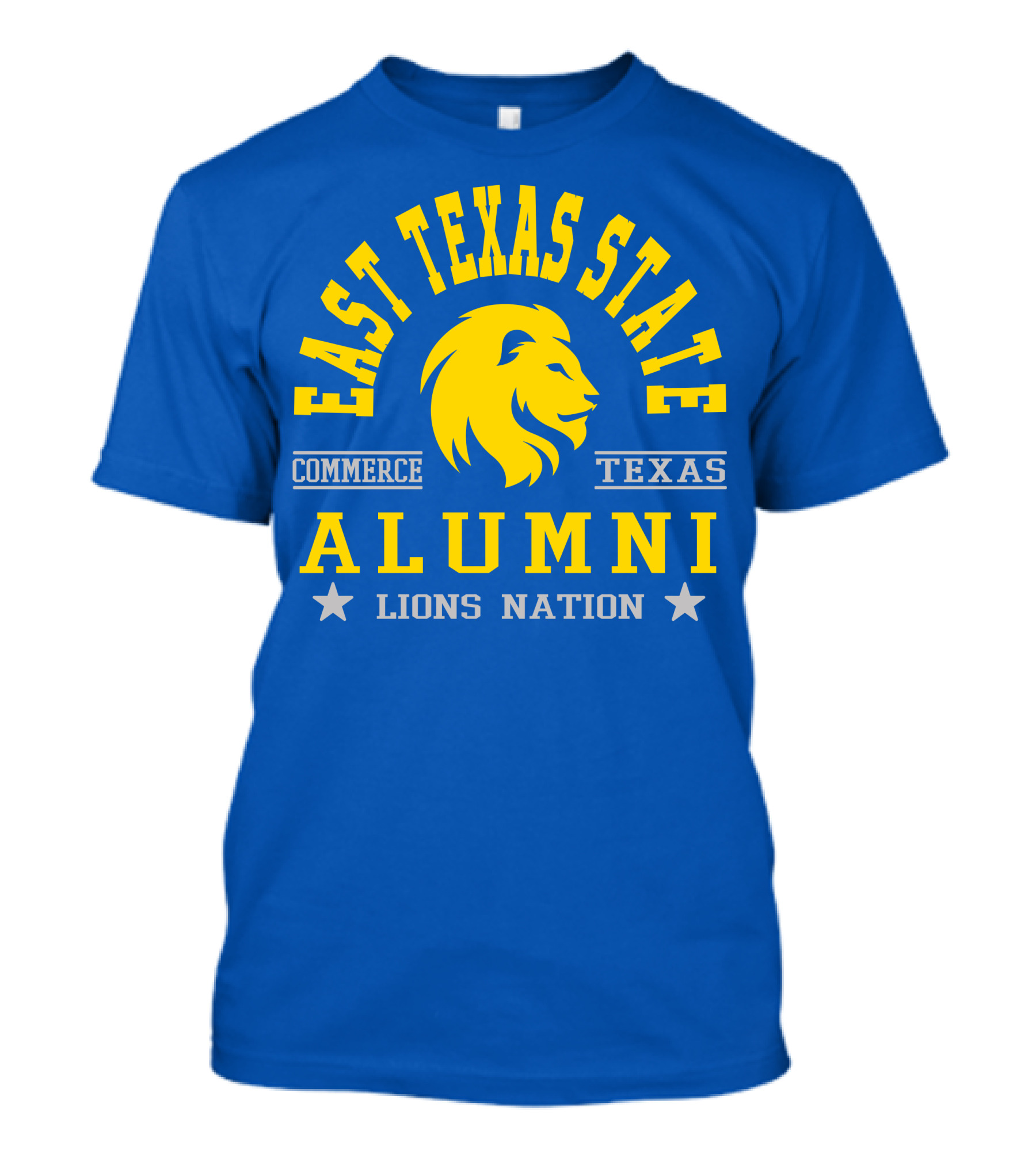 East Texas State Alumni Commerce Texas Lions Nation T-Shirt