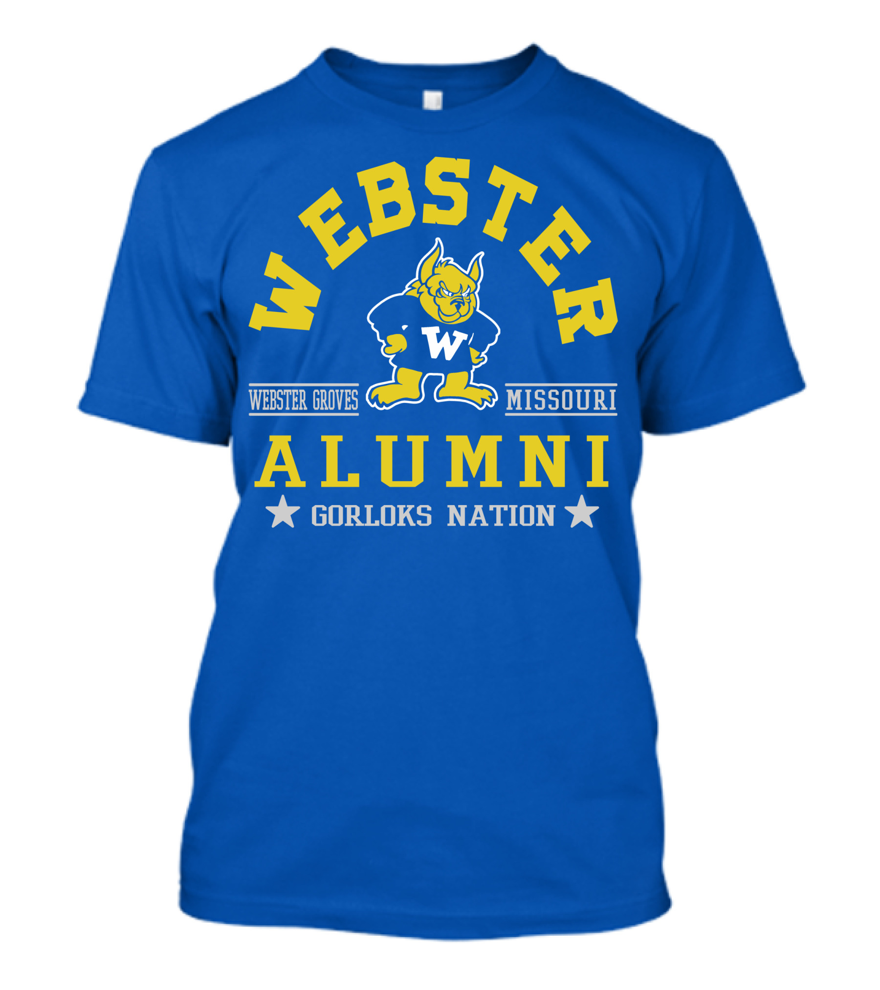 Webster University Alumni Gorloks Nation Webster Groves Missouri T-Shirt