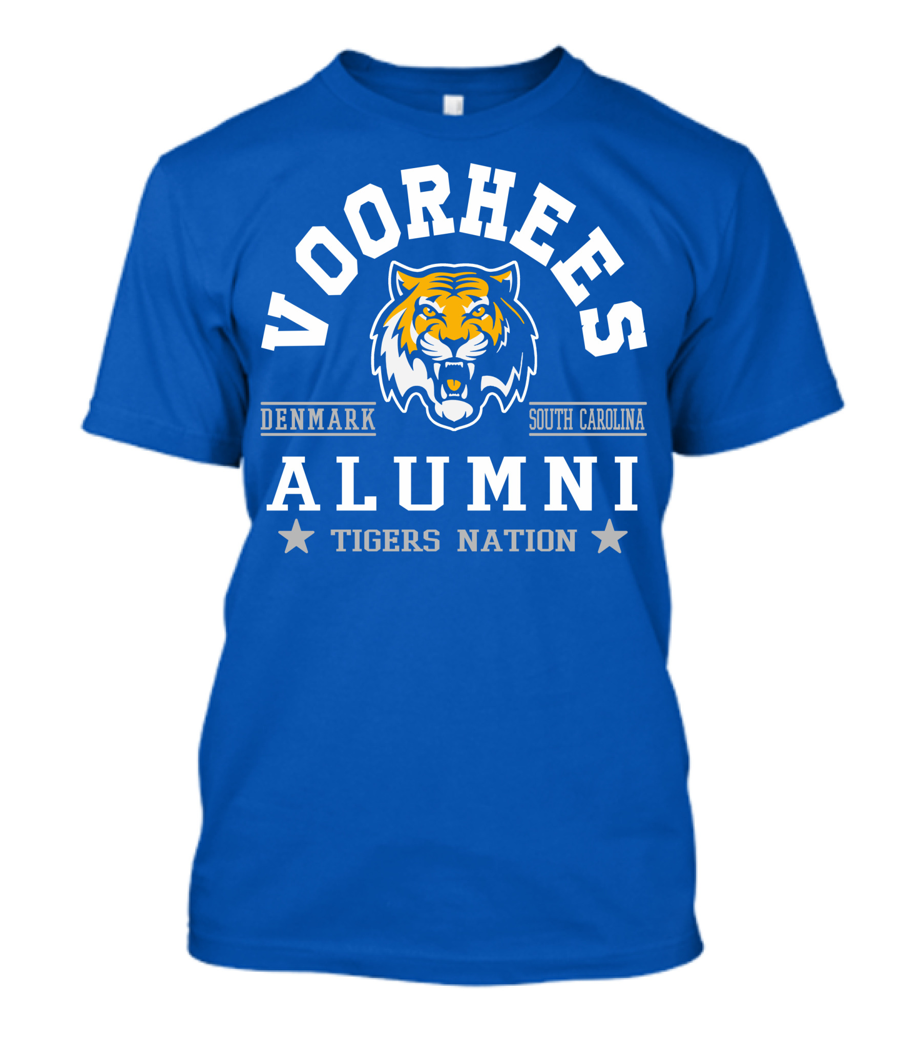Voorhees College Denmark South Carolina Alumni Tigers Nation T-Shirt