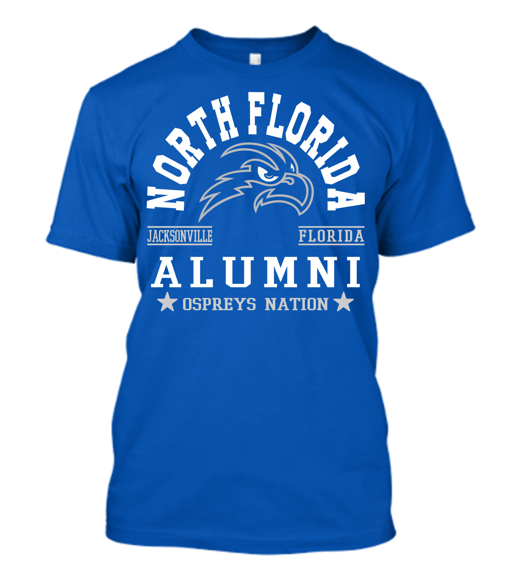 North Florida Alumni Ospreys Nation Jacksonville Florida T-Shirt
