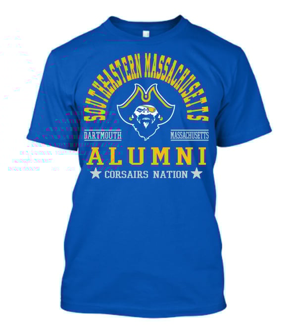 Southeastern Massachusetts Dartmouth Alumni Corsairs Nation T-Shirt