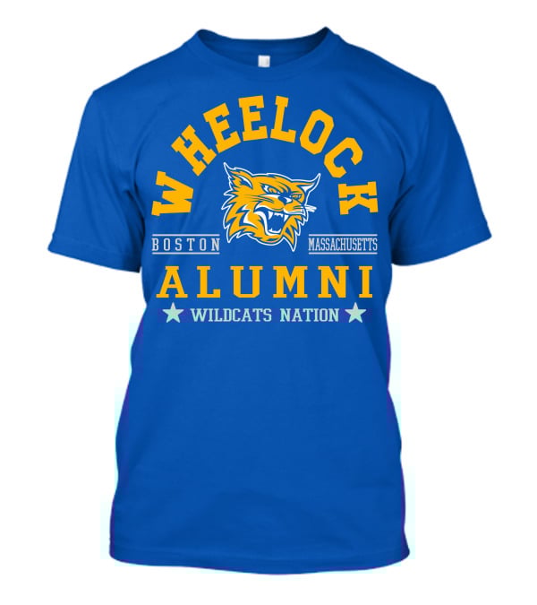 Wheelock College Boston Massachusetts Alumni Wildcats Nation T-Shirt