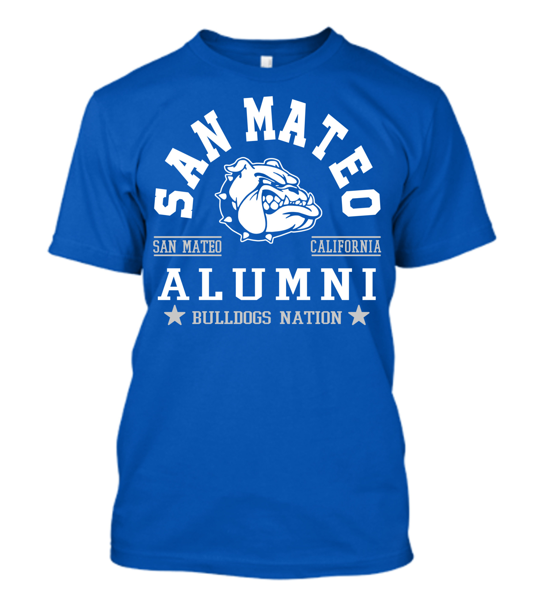 San Mateo California Alumni Bulldogs Nation T-Shirt