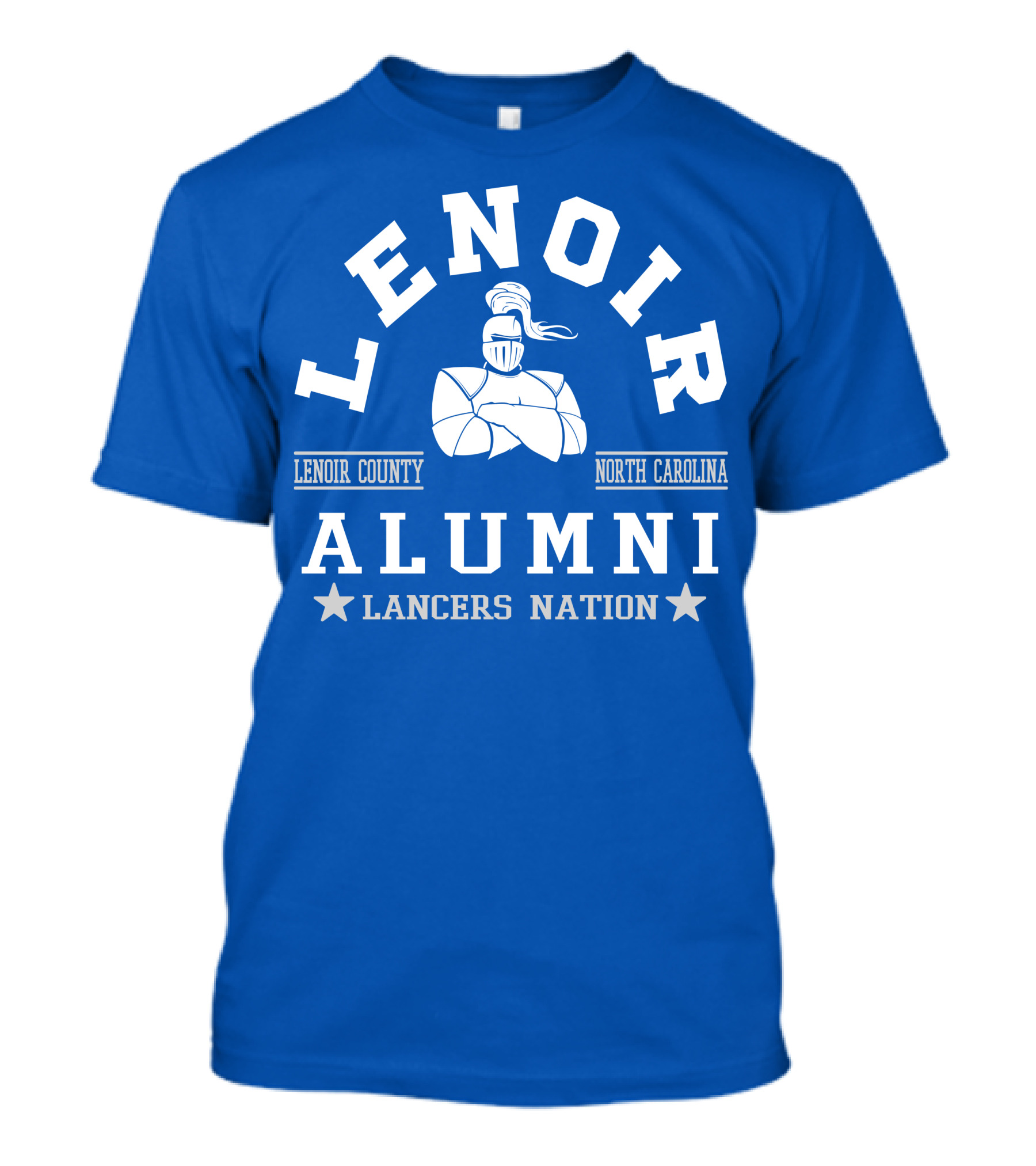Lenoir County North Carolina Alumni Lancers Nation T-Shirt