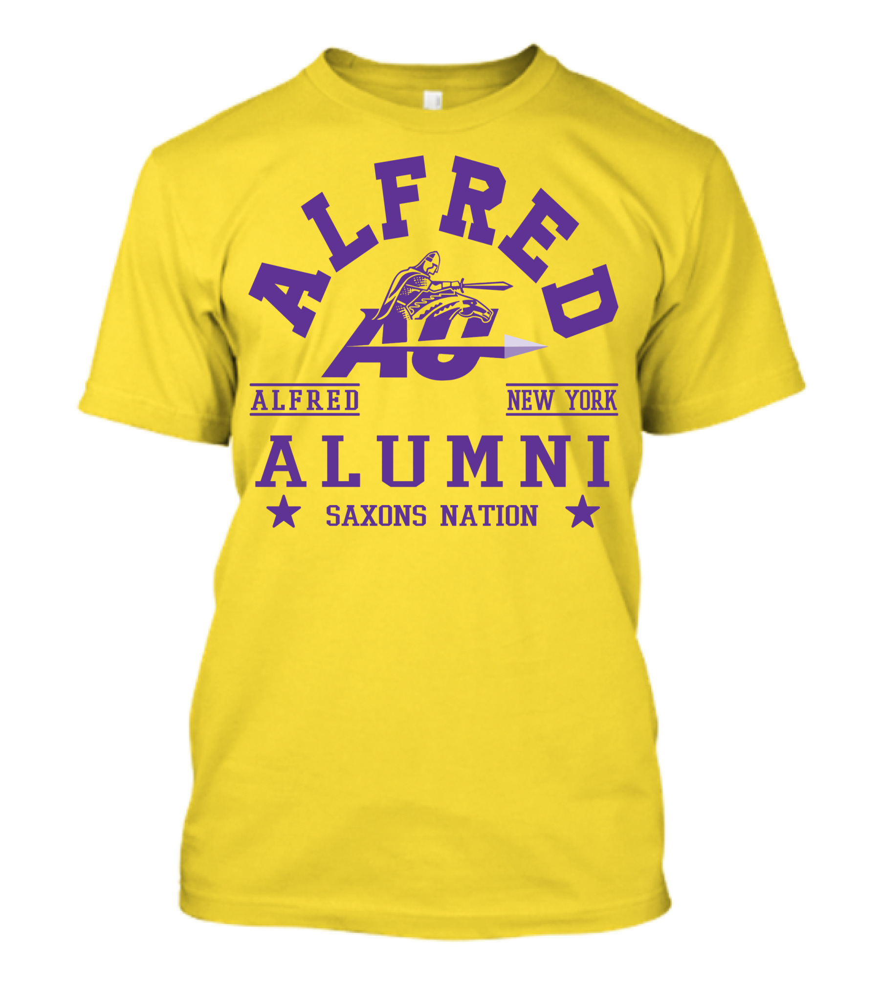 Alfred University Alumni Saxons Nation New York T-Shirt