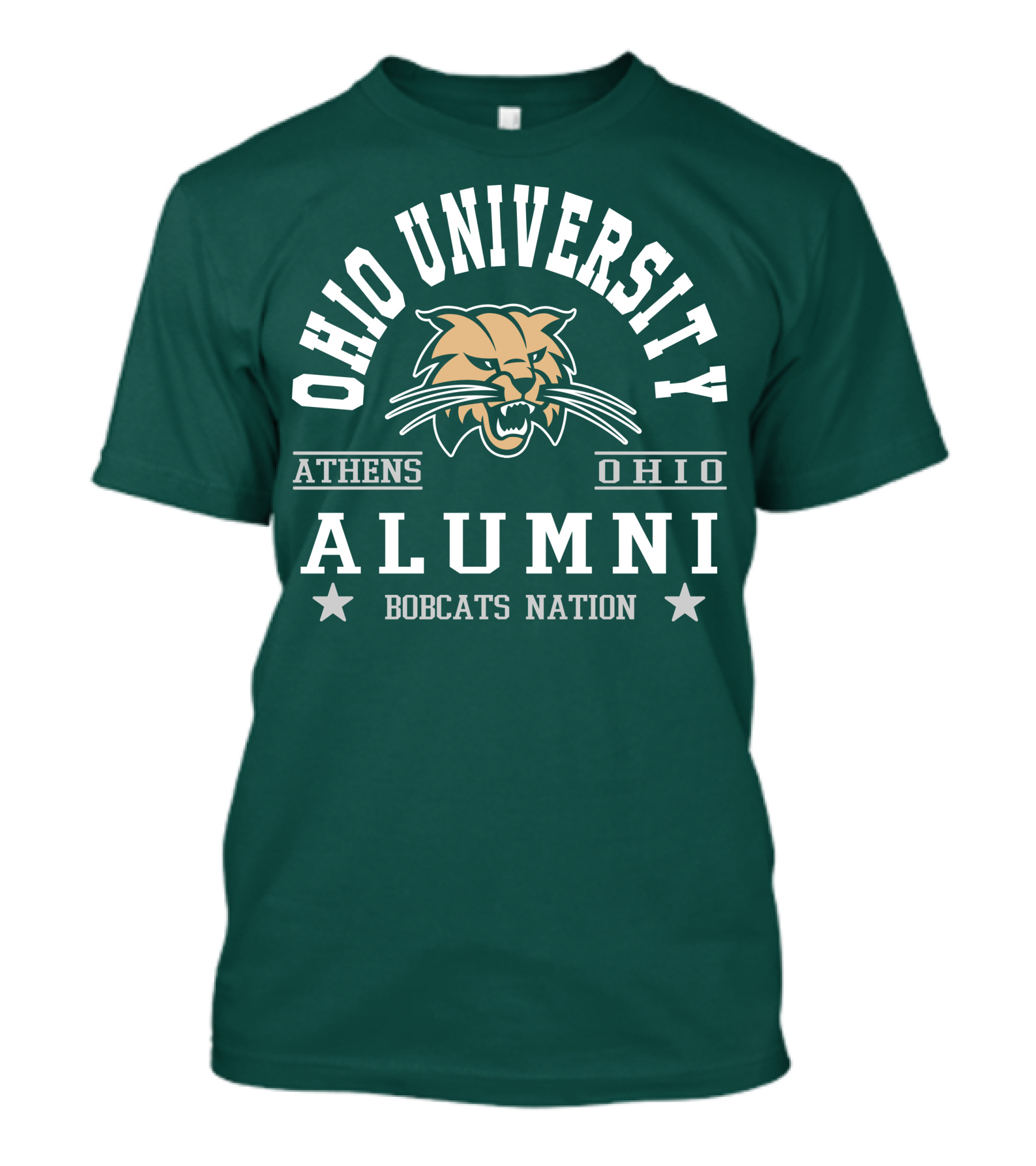 Ohio University Alumni Athens Ohio Bobcats Nation T-Shirt