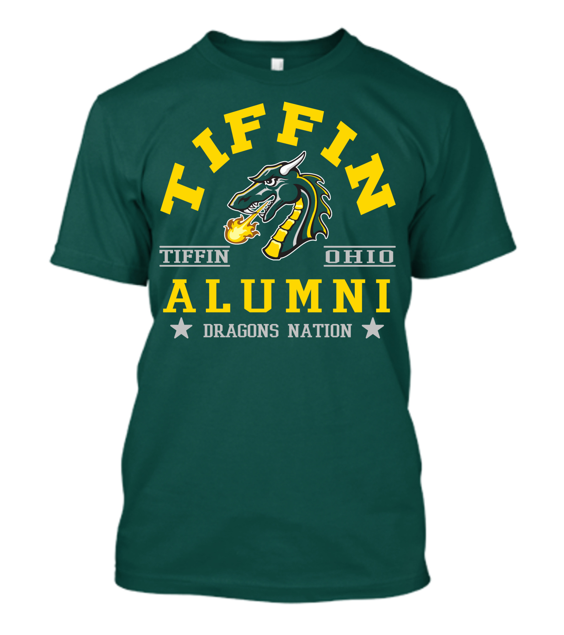 Tiffin Ohio Alumni Dragons Nation T-Shirt