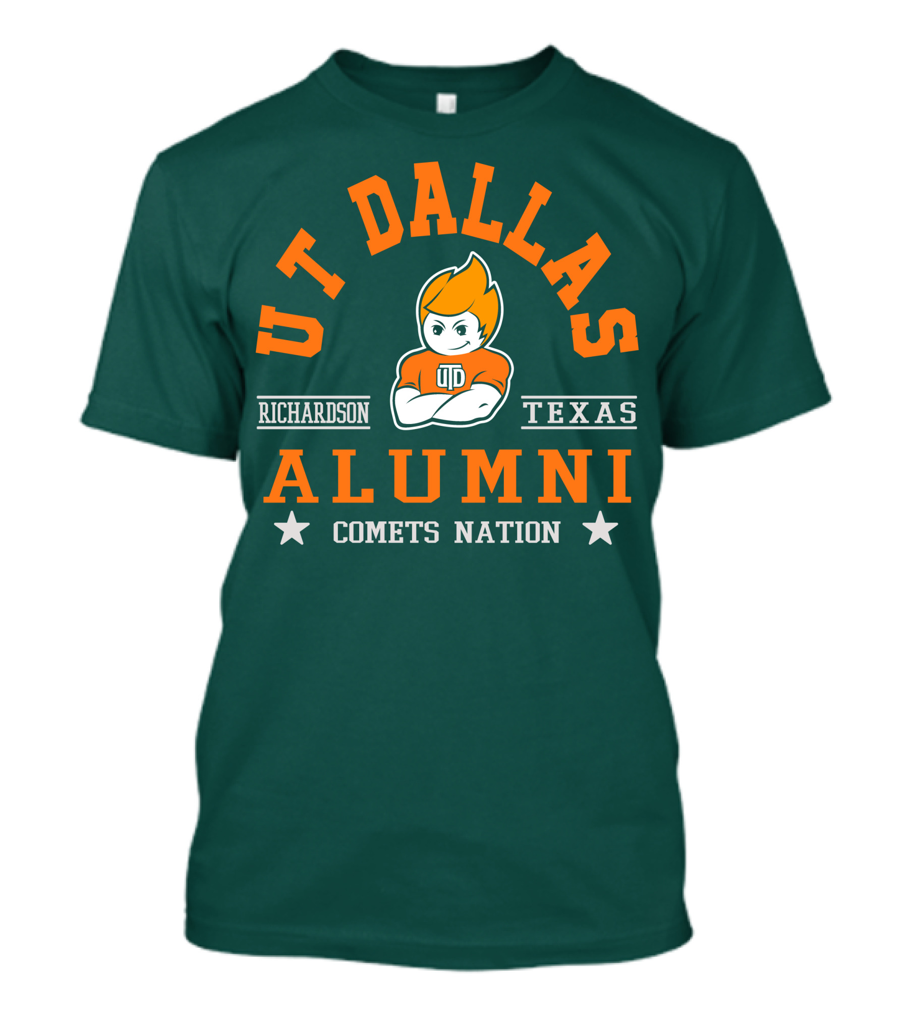 UT Dallas Alumni Comets Nation Richardson Texas T-Shirt