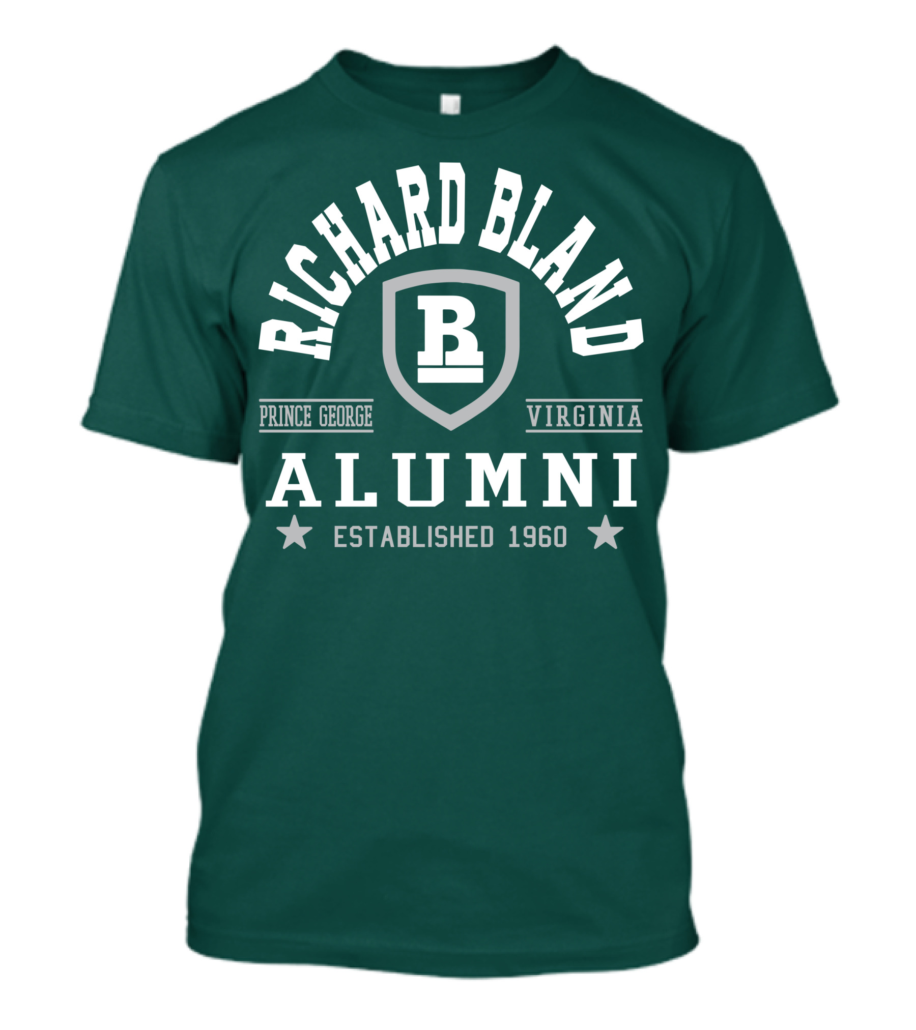 Richard Bland College Alumni Prince George Virginia Established 1960 T-Shirt