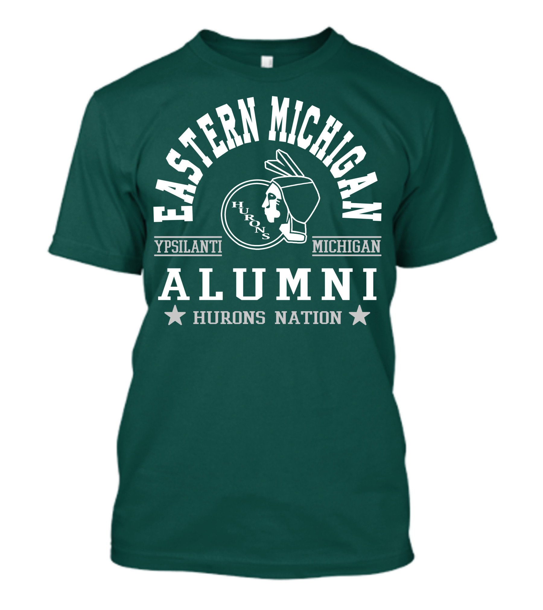 Eastern Michigan Alumni Hurons Nation Ypsilanti Michigan T-Shirt
