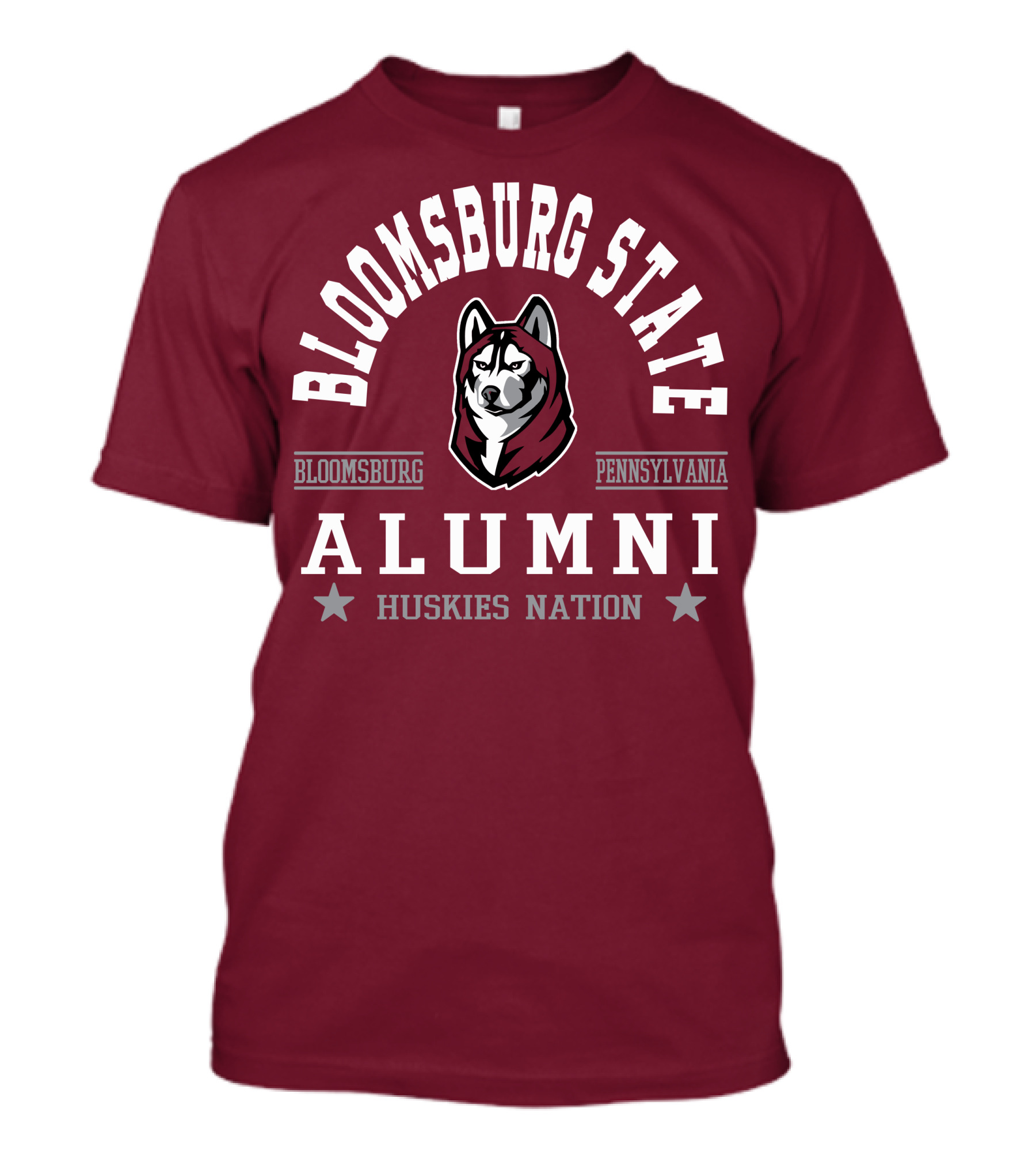 Bloomsburg State Alumni Huskies Nation Pennsylvania T-Shirt