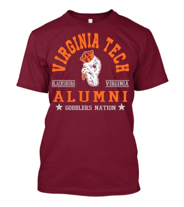 Virginia Tech Alumni Gobblers Nation Blacksburg Virginia T-Shirt