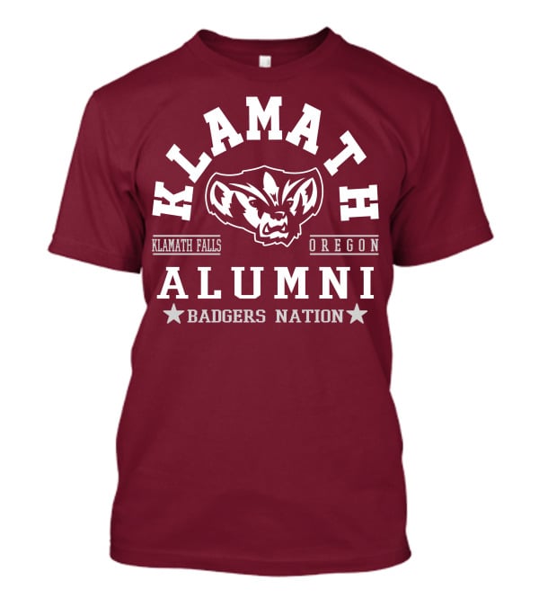 Klamath Falls Oregon Alumni Badgers Nation T-Shirt