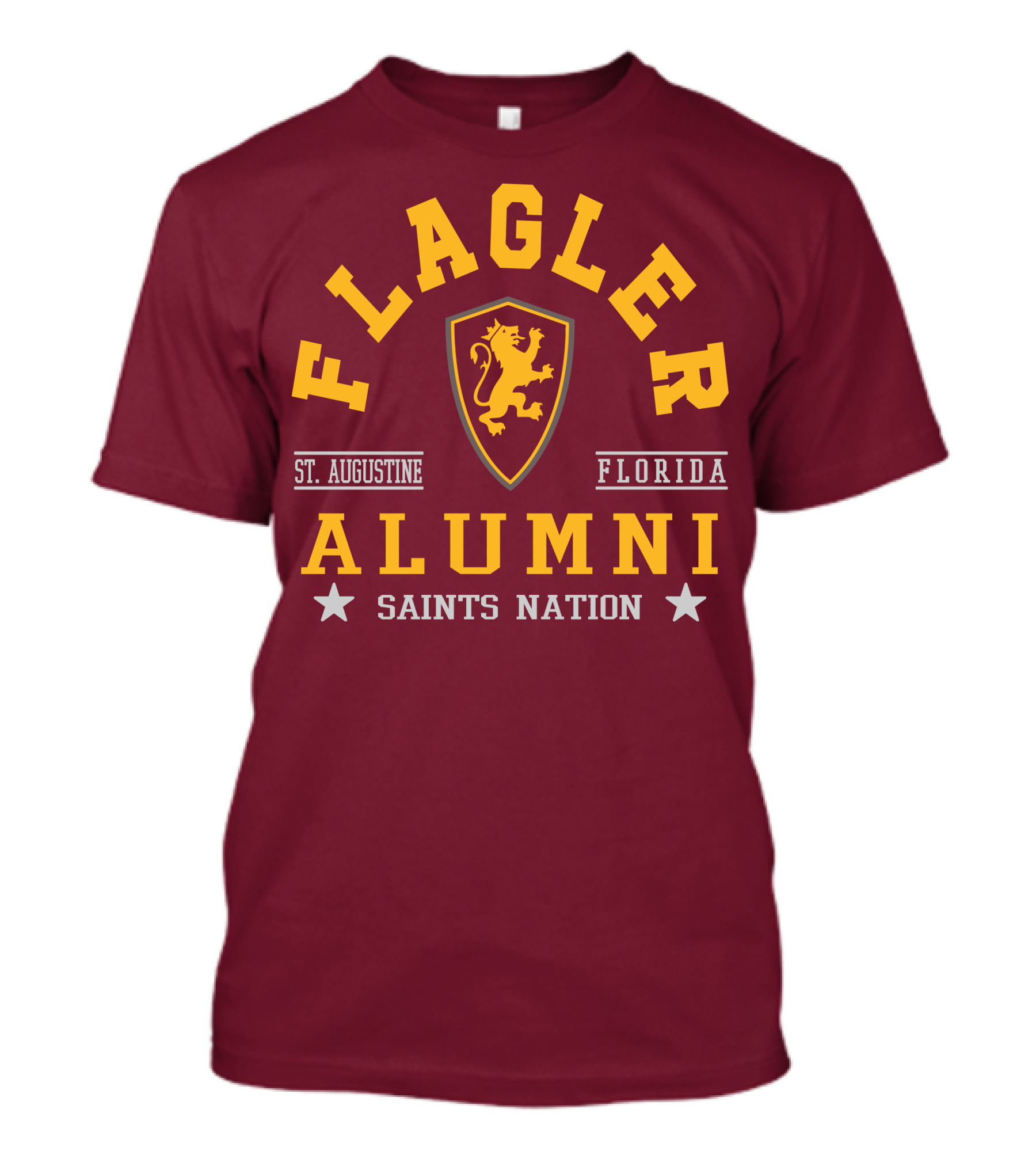 Flagler Alumni St. Augustine Florida Saints Nation T-Shirt