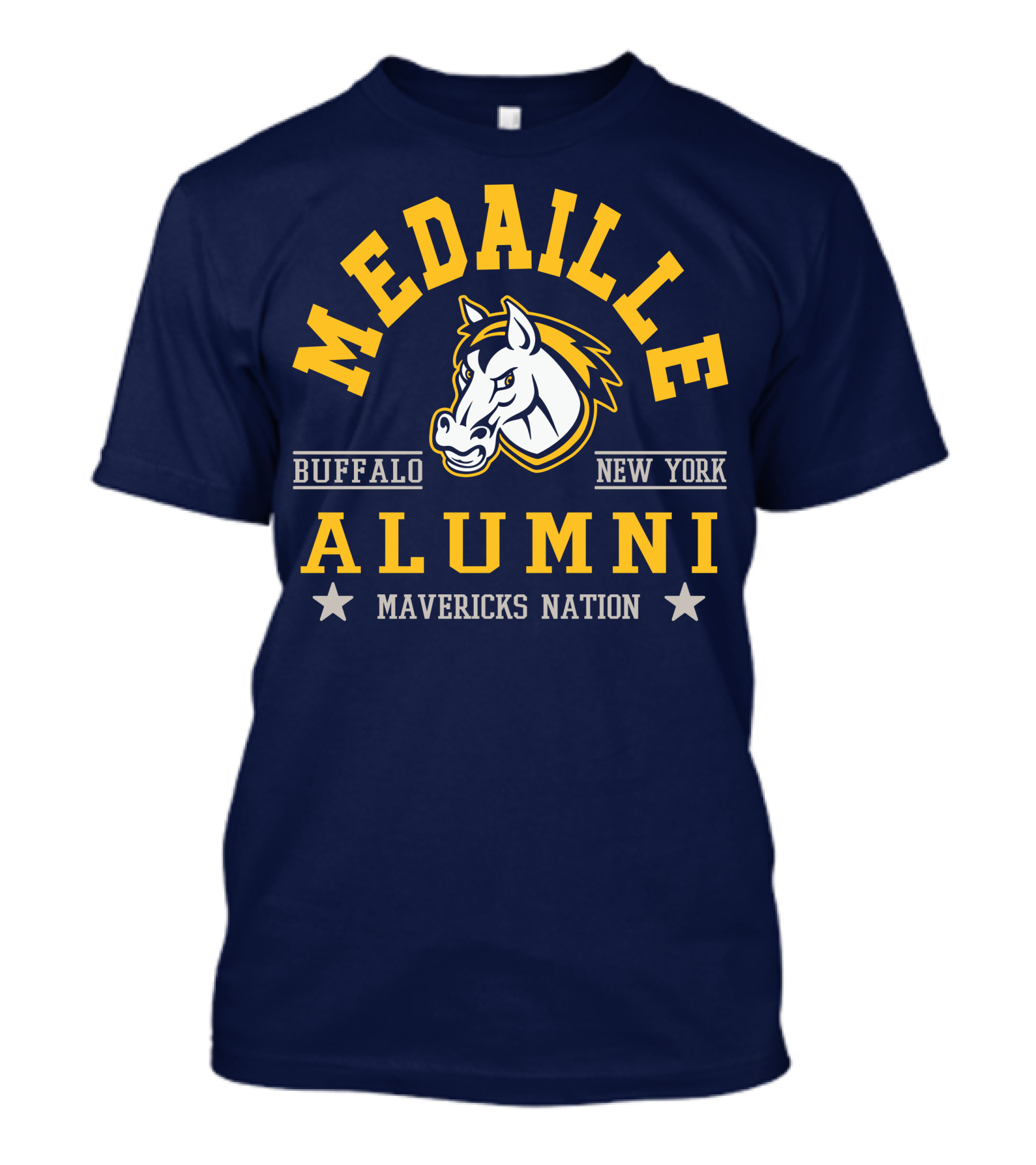 Medaille College Buffalo New York Alumni Mavericks Nation T-Shirt