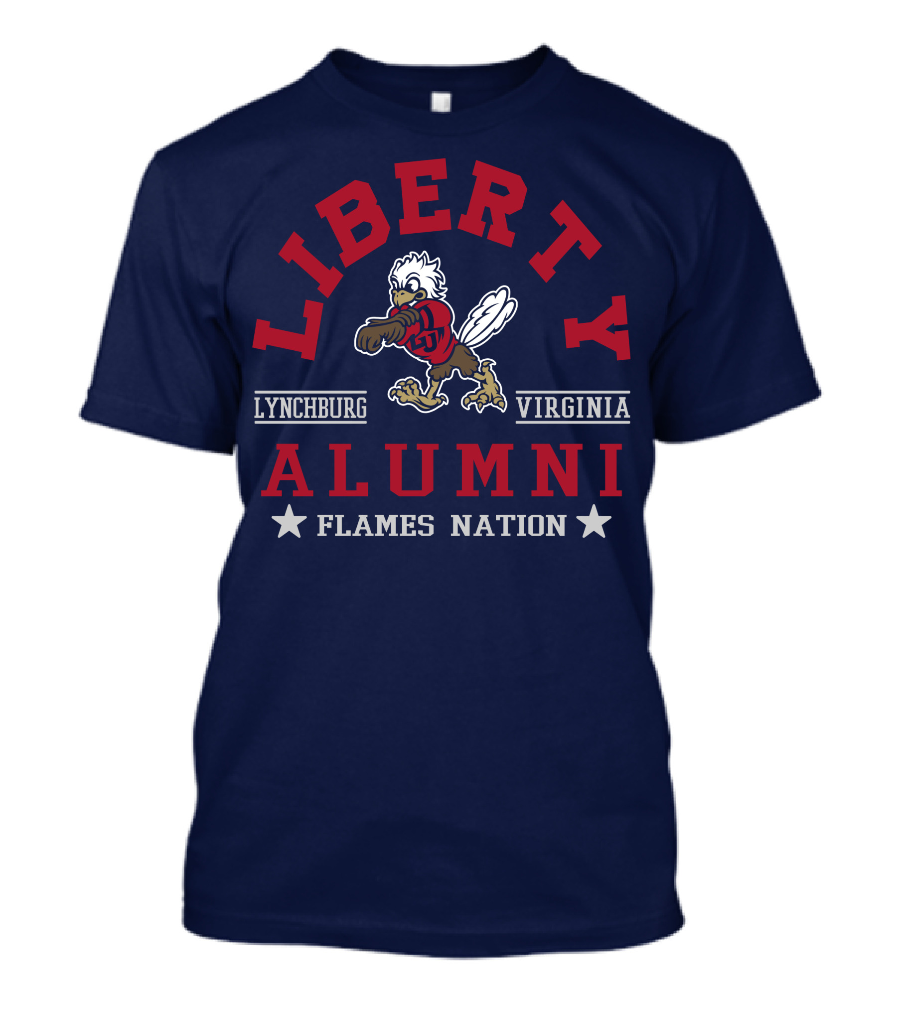 Liberty University Alumni Flames Nation Lynchburg Virginia T-Shirt