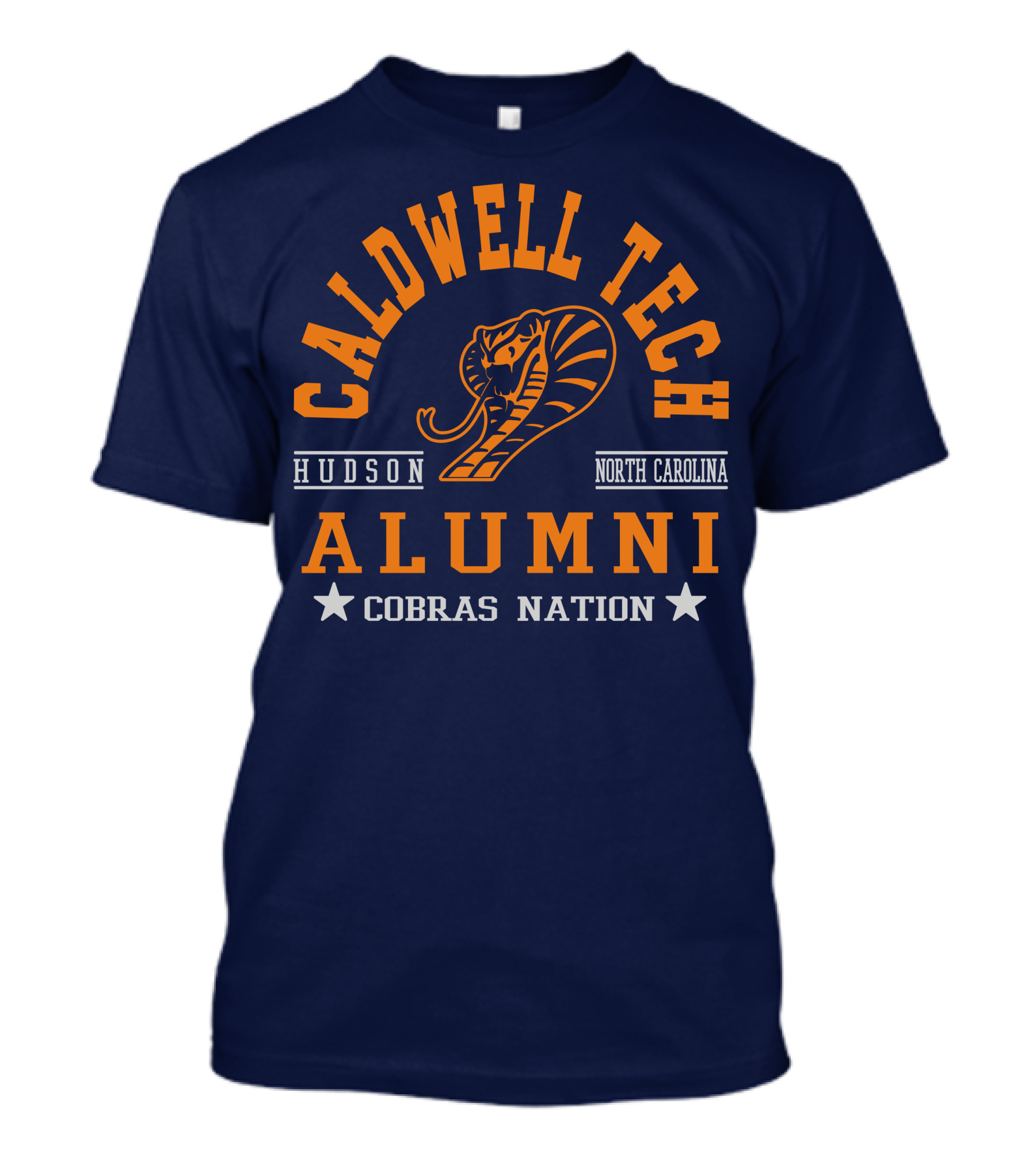 Caldwell Tech Alumni Cobras Nation Hudson North Carolina T-Shirt