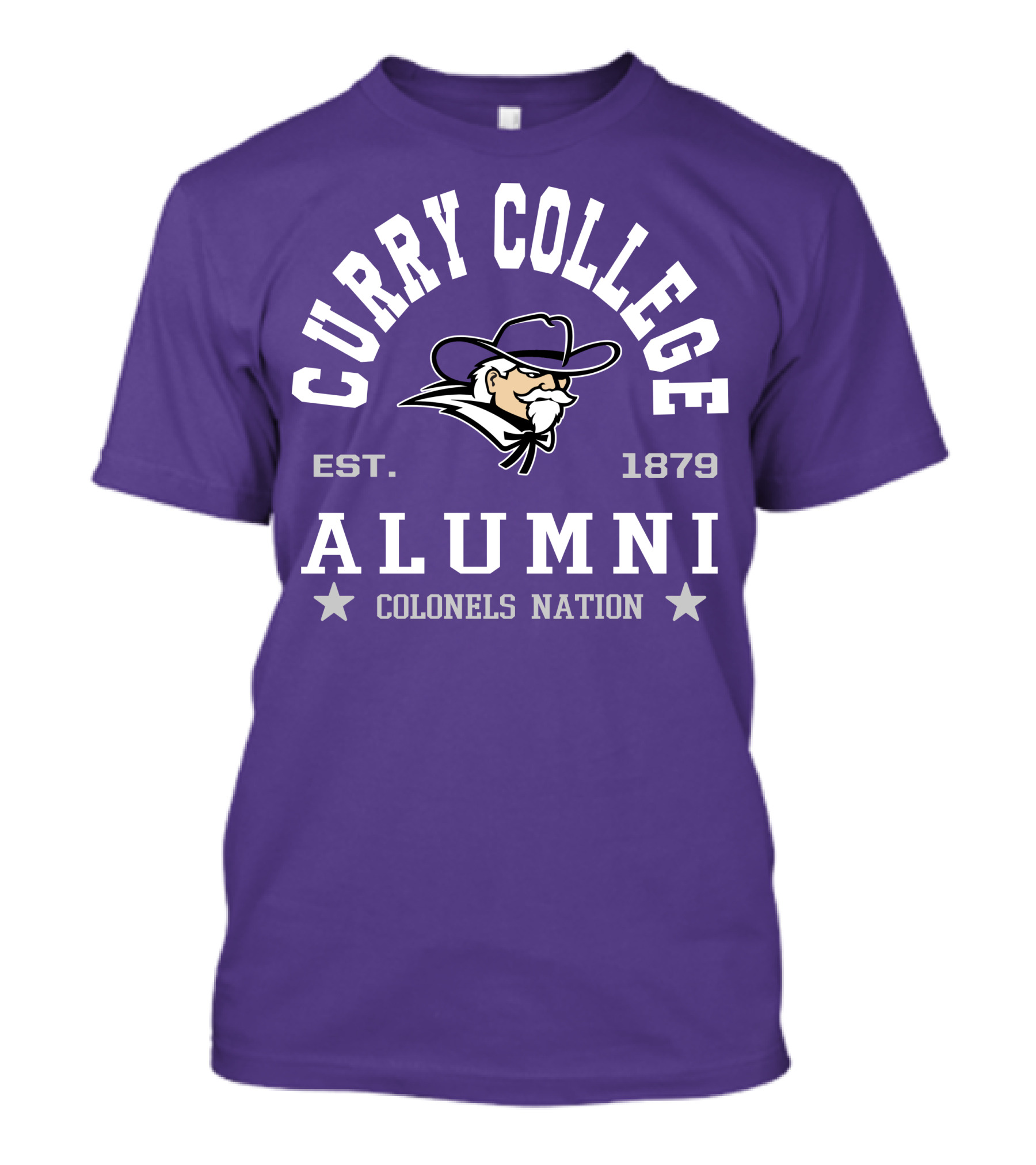 Curry College Alumni Colonels Nation Est. 1879 T-Shirt