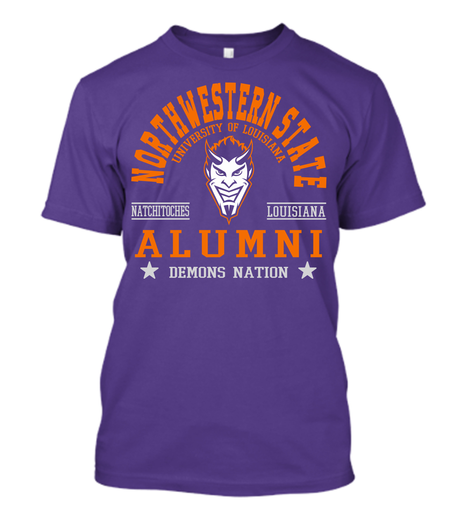 Northwestern State University Of Louisiana Alumni Demons Nation Natchitoches T-Shirt