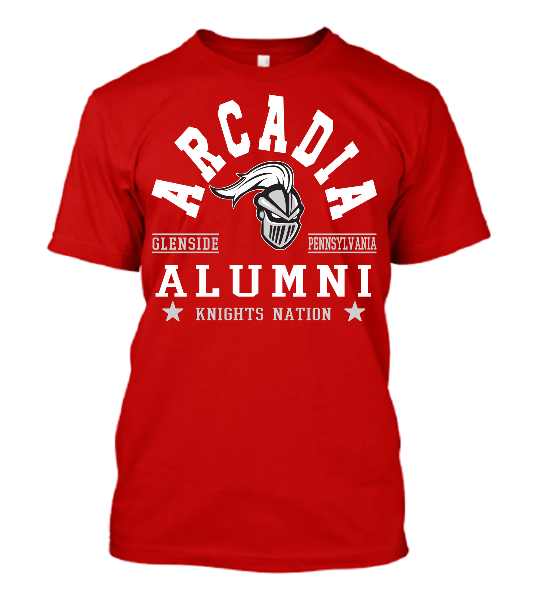 Arcadia Alumni Knights Nation Glenside Pennsylvania T-Shirt