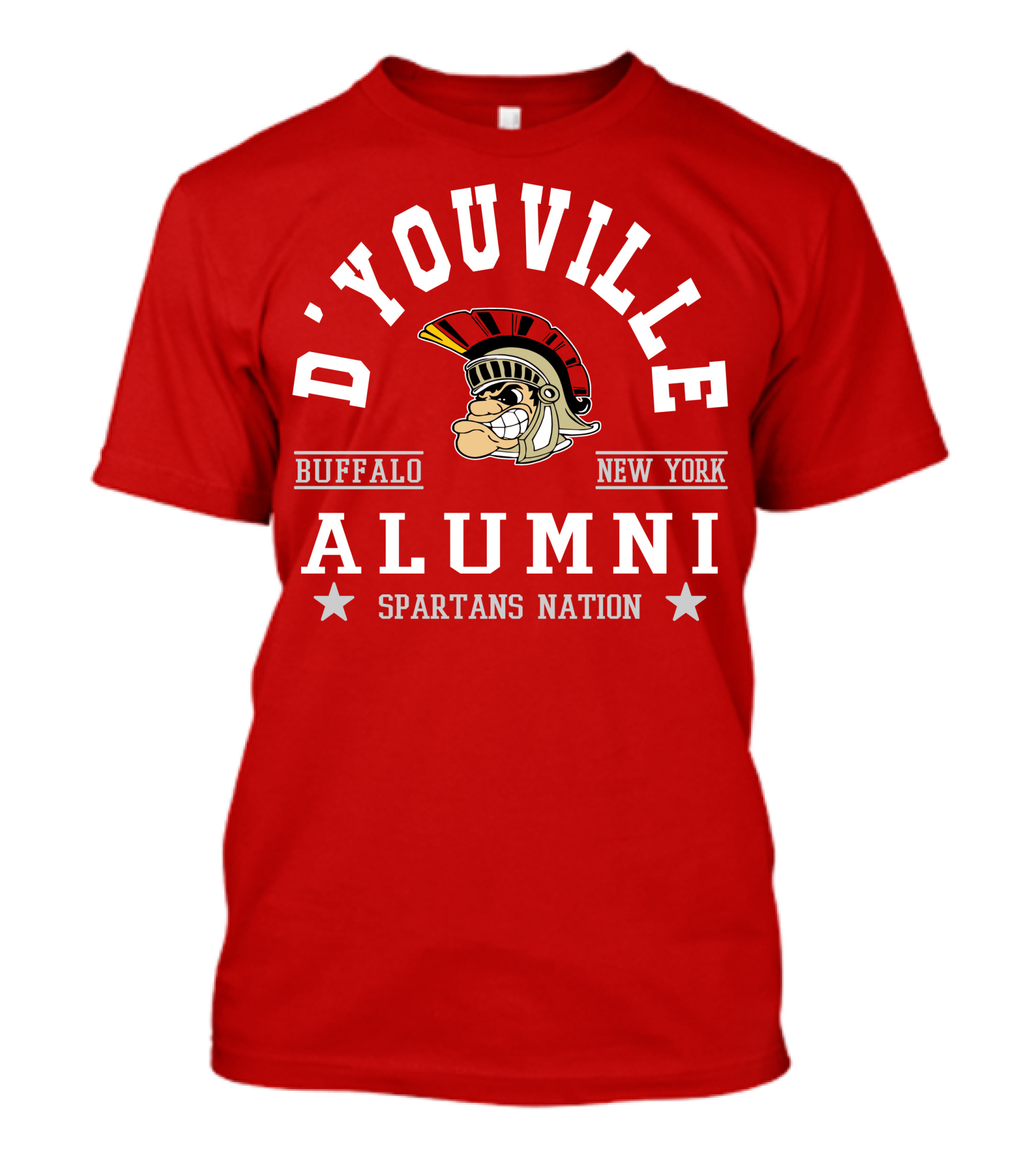 D'Youville Buffalo New York Alumni Spartans Nation T-Shirt