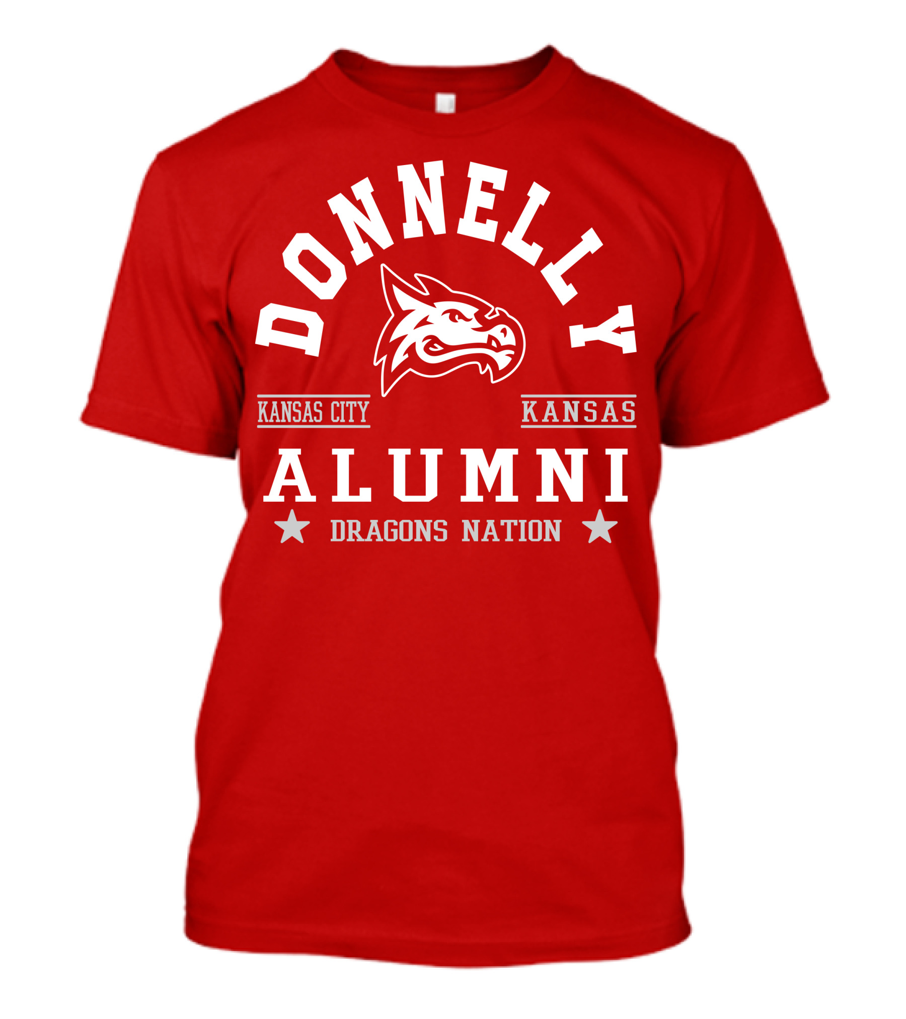 Donnelly Kansas City Kansas Alumni Dragons Nation T-Shirt