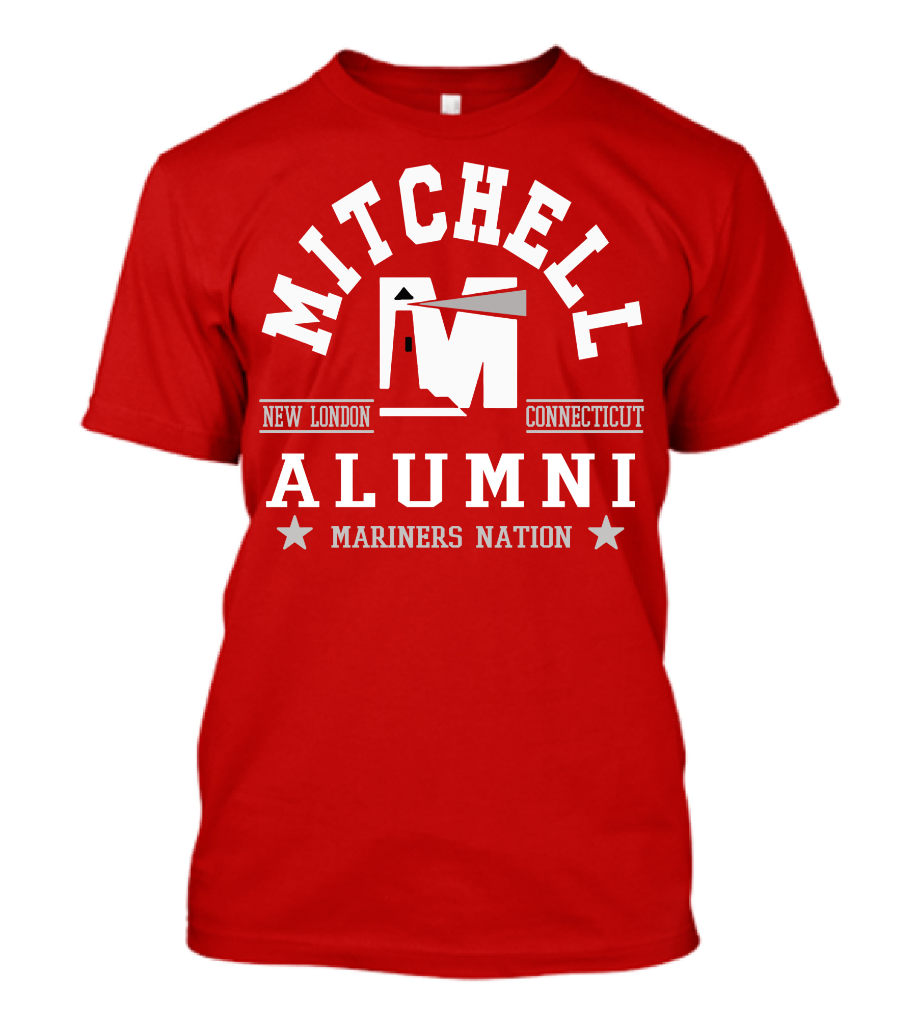 Mitchell College New London Connecticut Alumni Mariners Nation T-Shirt