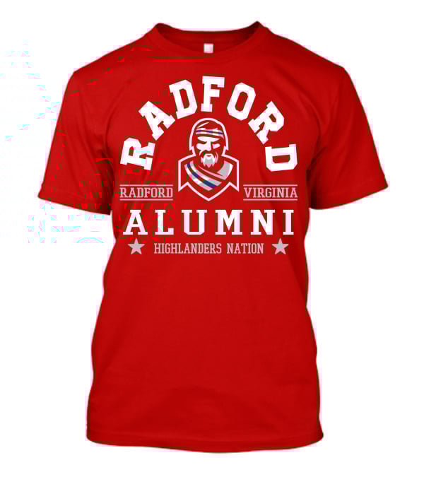 Radford Virginia Alumni Highlanders Nation T-Shirt