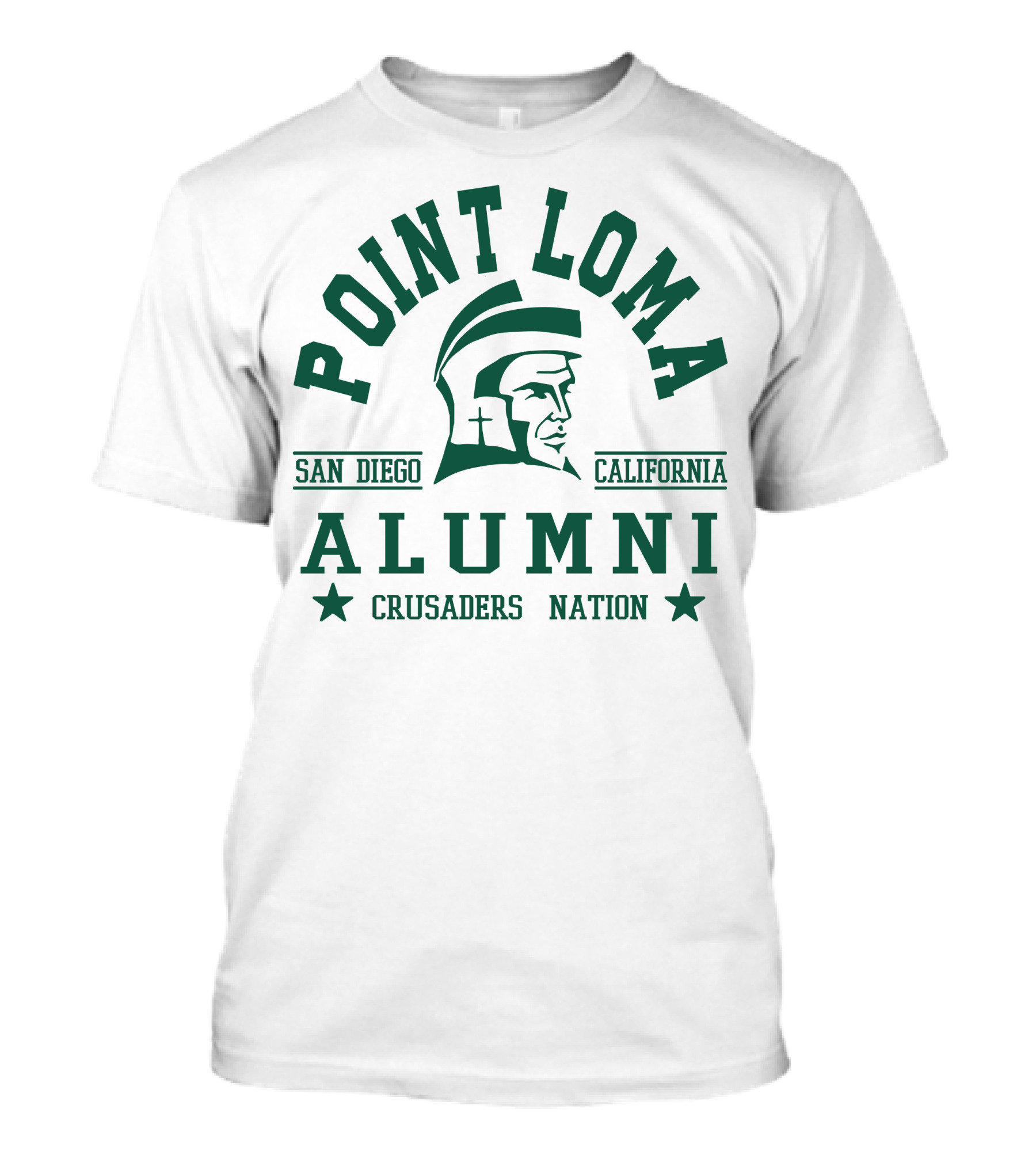 Point Loma Alumni San Diego California Crusaders Nation T-Shirt