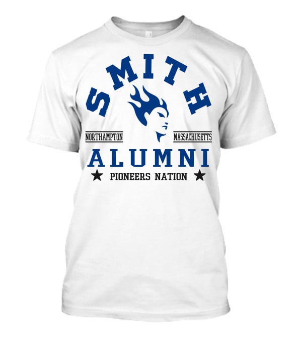Smith College Alumni Northampton Massachusetts Pioneers Nation T-Shirt