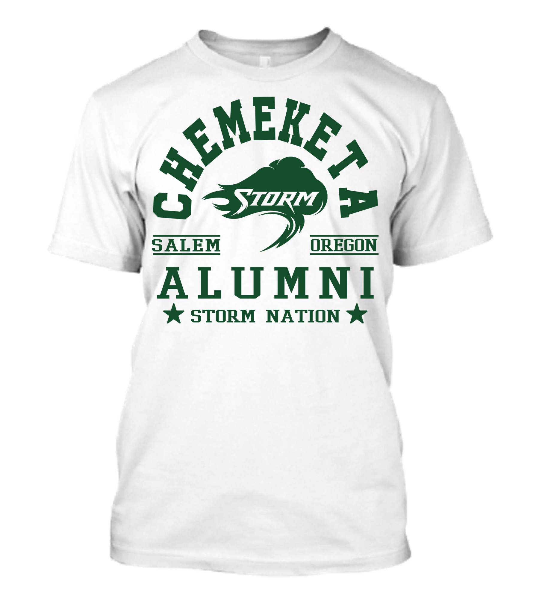 Chemeketa Storm Alumni Salem Oregon Storm Nation T-Shirt