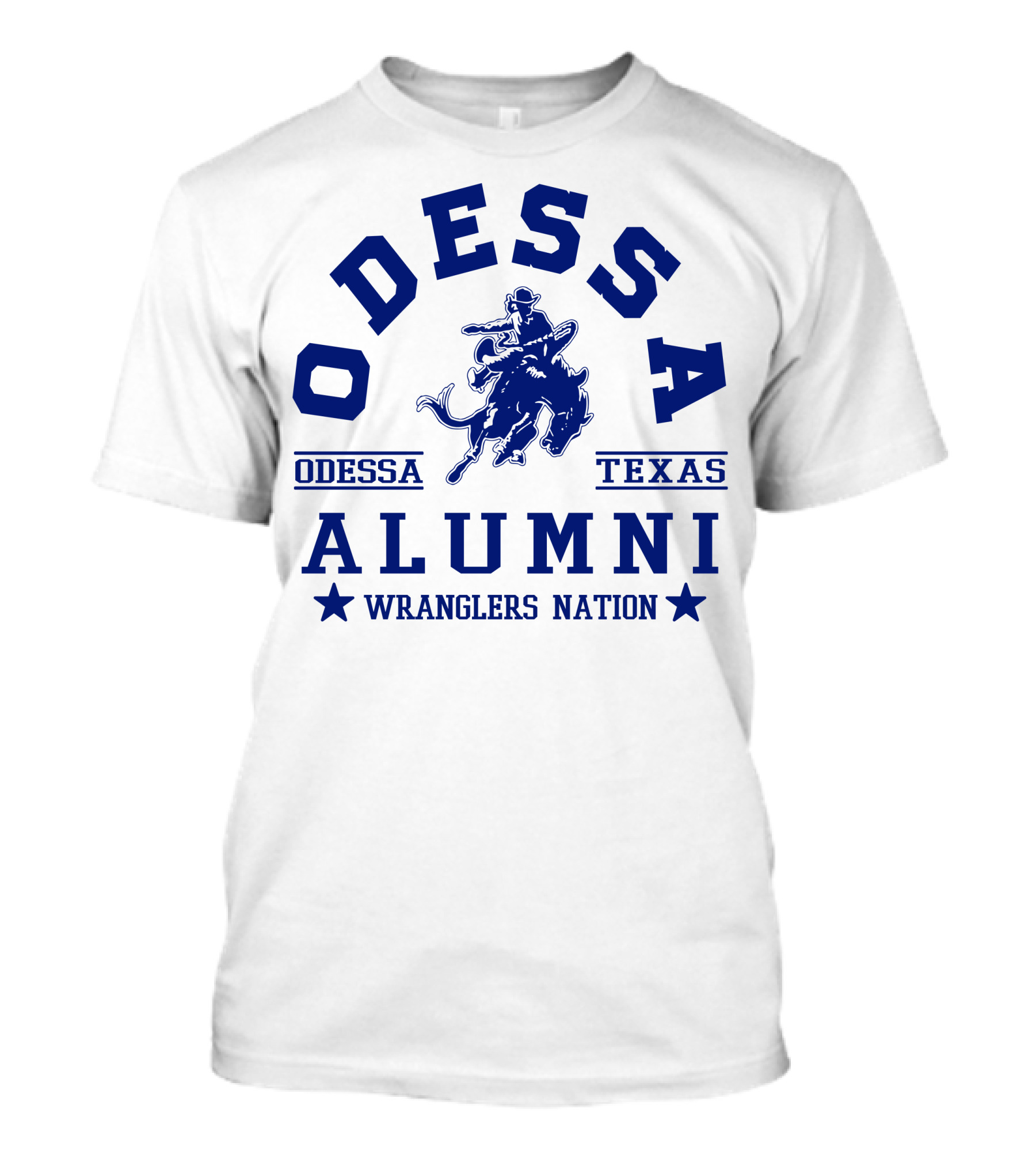 Odessa Texas Alumni Wranglers Nation T-Shirt