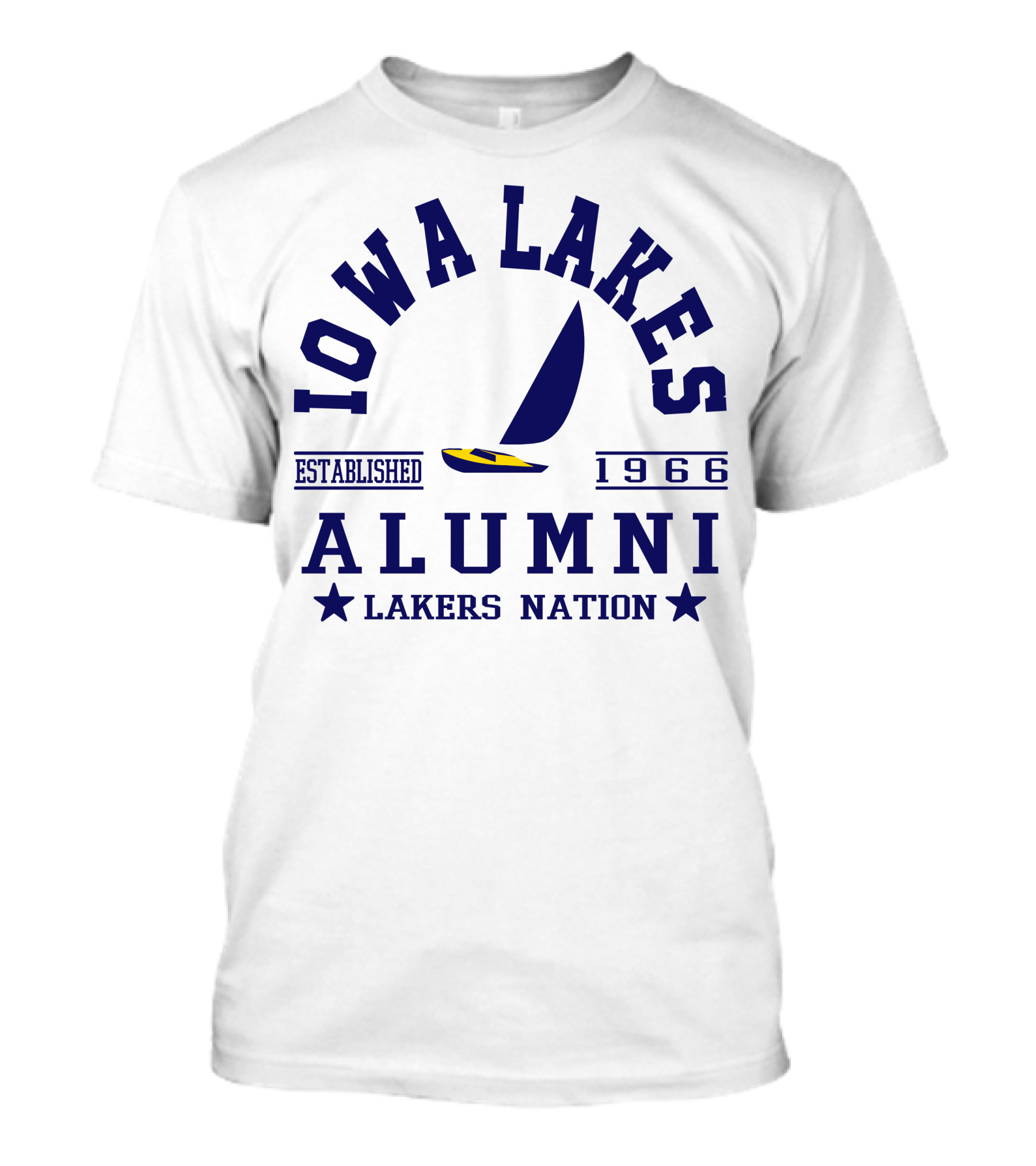 Iowa Lakes Alumni Established 1966 Lakers Nation T-Shirt