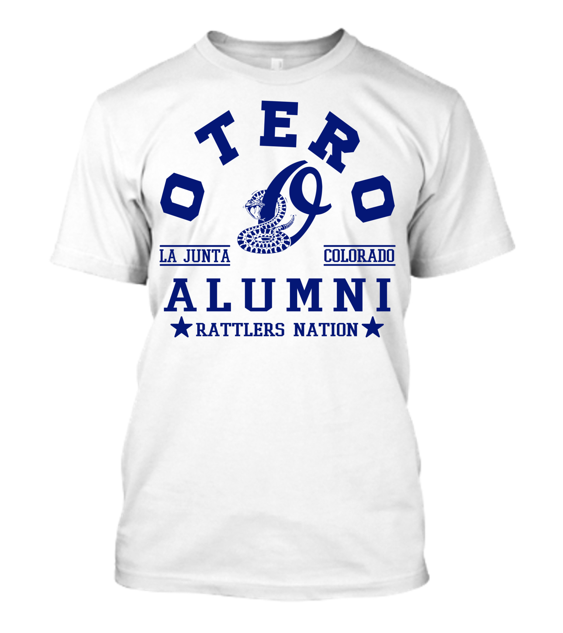 Otero Alumni La Junta Colorado Rattlers Nation T-Shirt