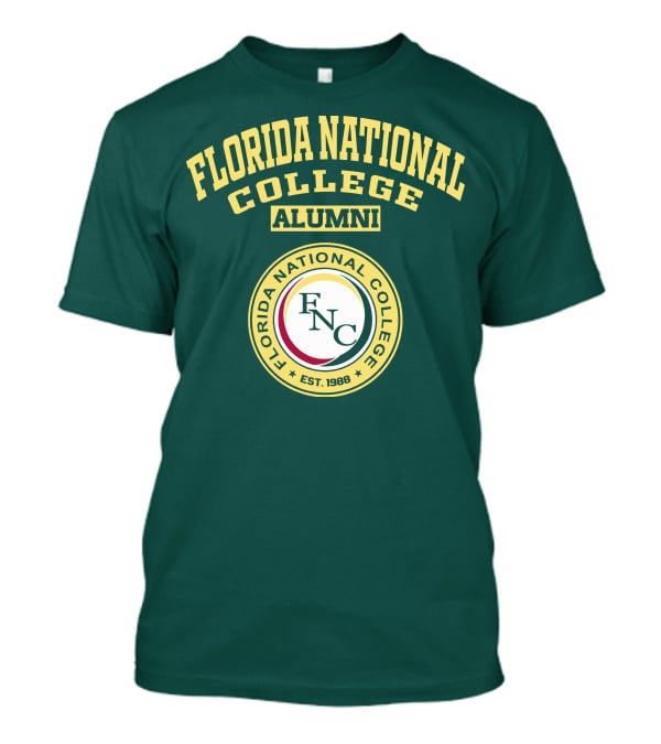 Florida National College Alumni FNC Est. 1988 T-Shirt