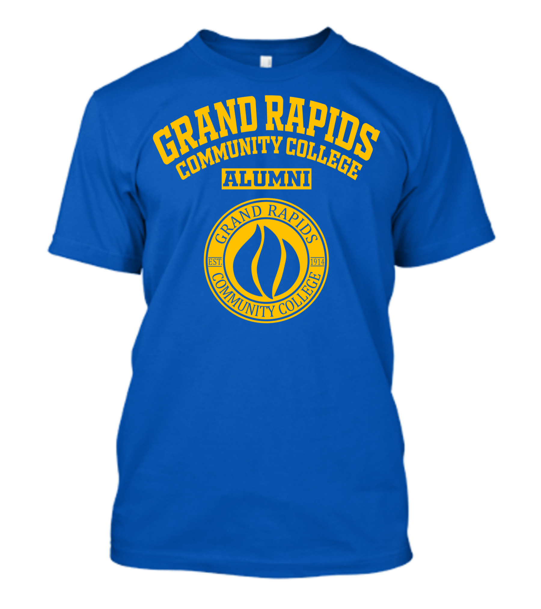 Grand Rapids Community College Alumni Est. 1914 Seal T-Shirt