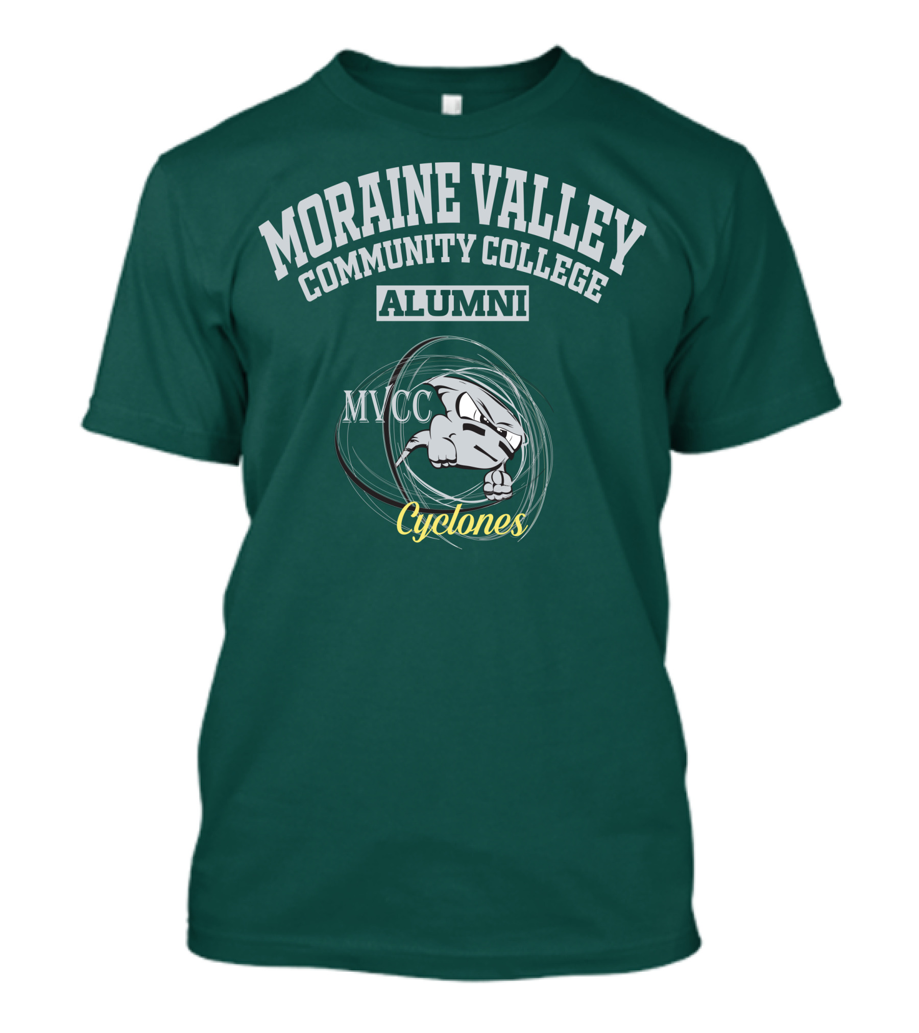 Moraine Valley Community College Alumni MVCC Cyclones T-Shirt